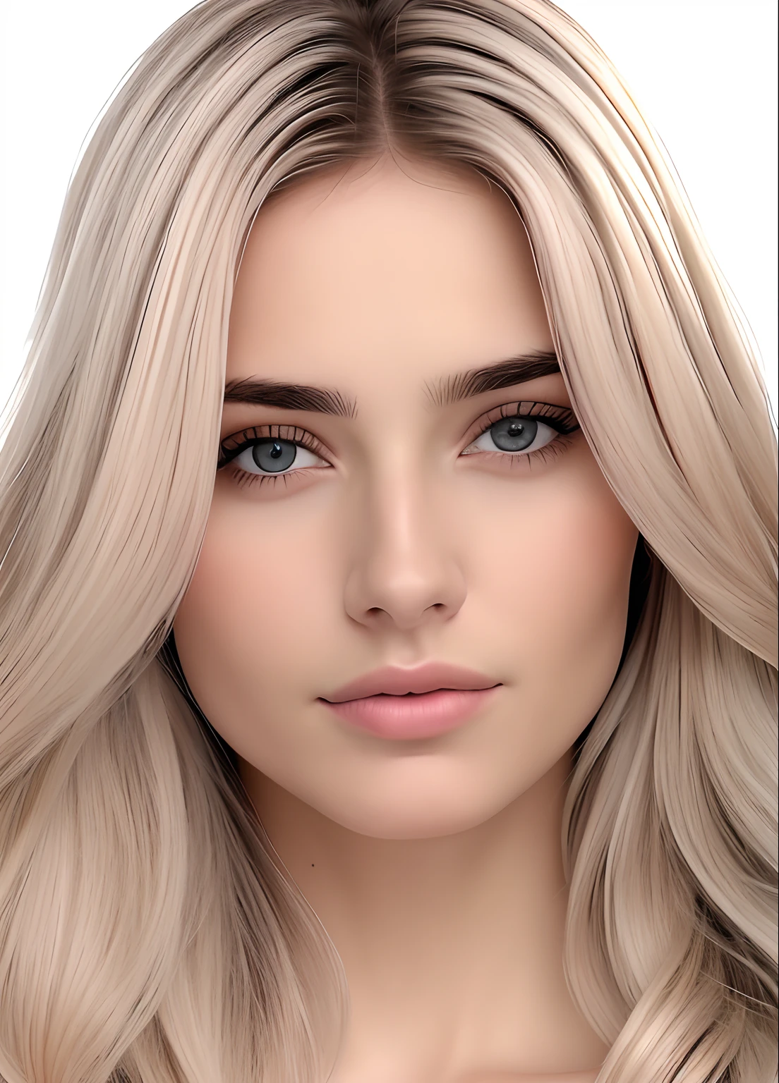 um close up de uma mulher com cabelos loiros e olhos azuis, rosto realista detalhado, rosto detalhado realista, rosto bonito realista, rosto detalhado e realista, rosto detalhado real, rosto realista altamente detalhado, rosto realista e detalhado, single realistic face, Face extremamente realista, rosto realista humano, belo rosto realista, cara muito realista, rosto perfeito sombreado realista, Rosto ultra realista, rosto realista