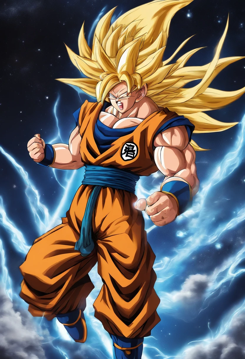 fusion goku with Captain Yami