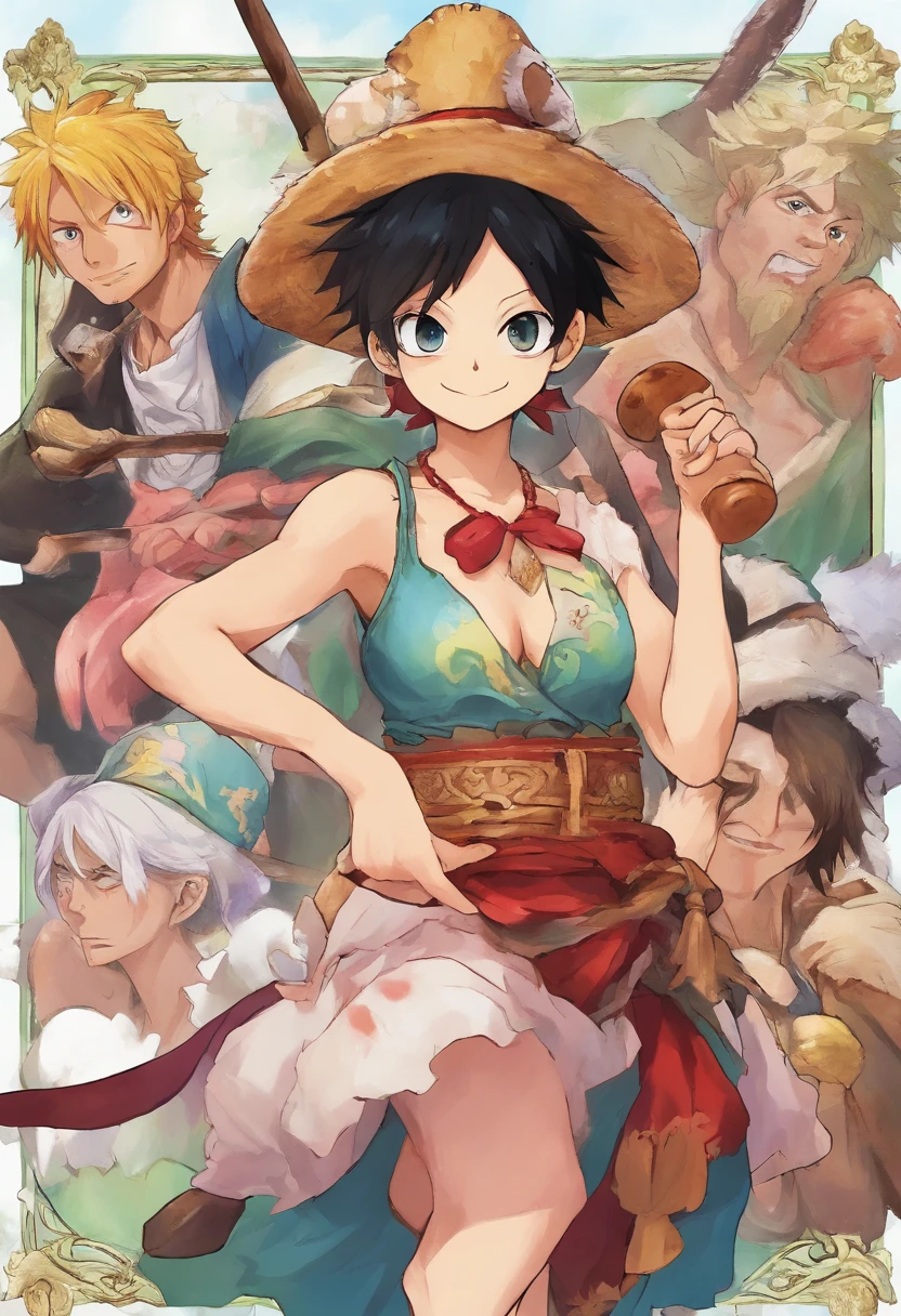 Marco from one piece in panda