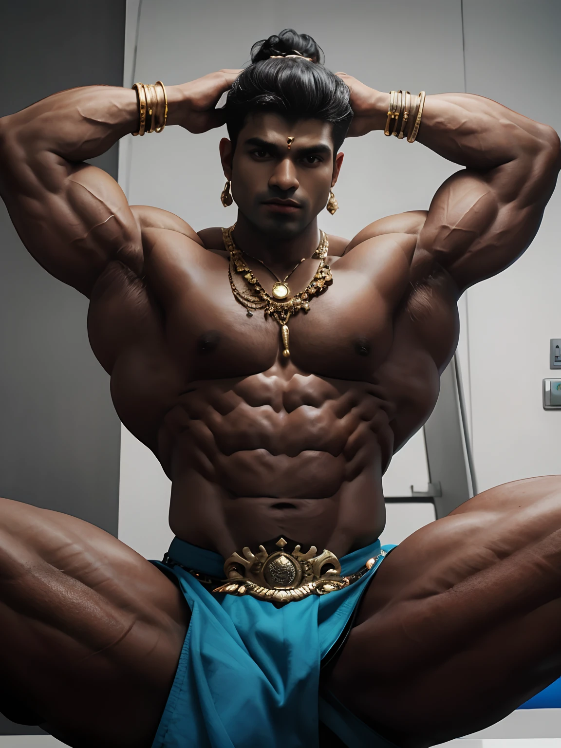 Stereotype bodybuilder indien