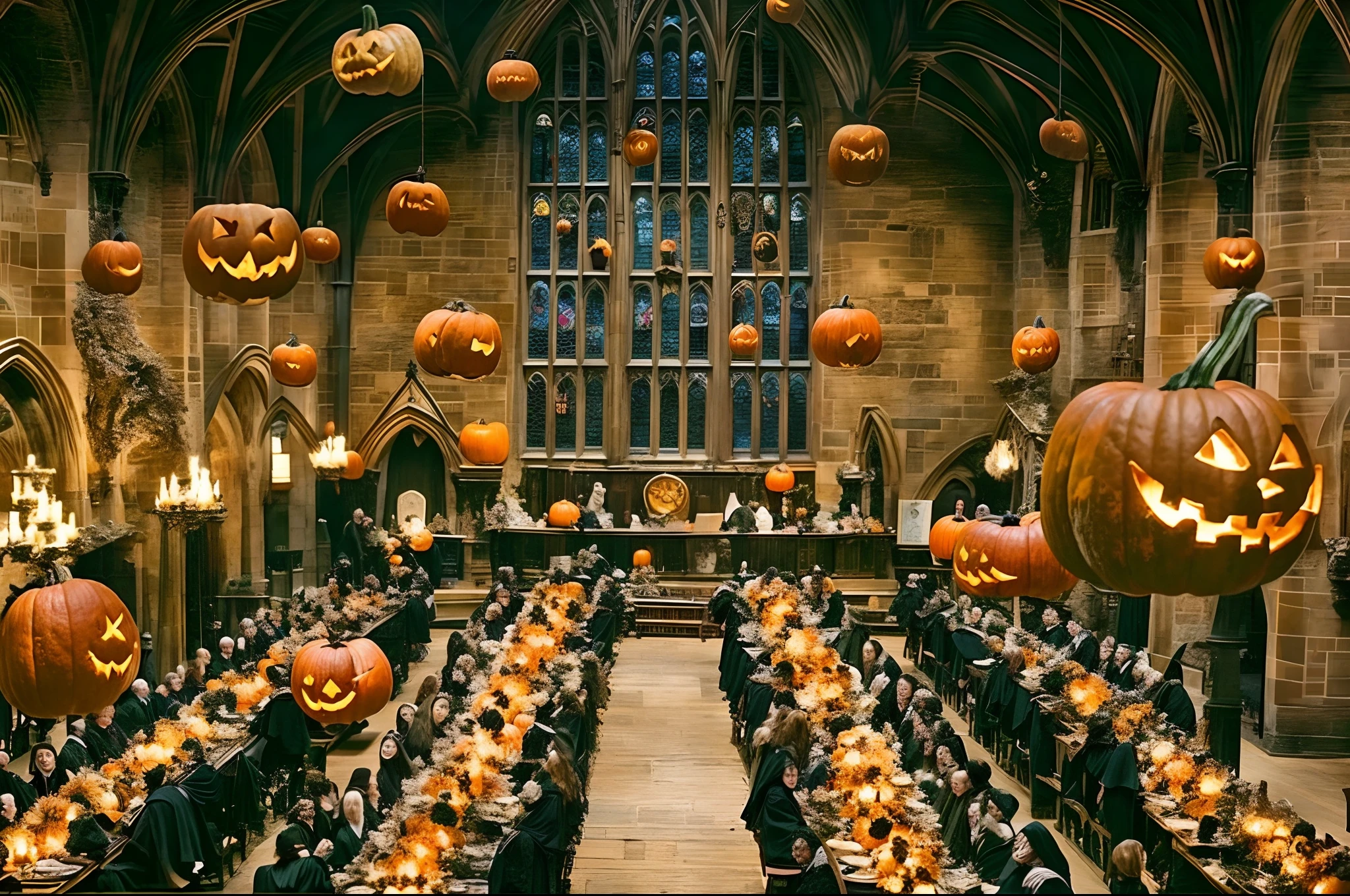 Hogwarts great hall halloween sale