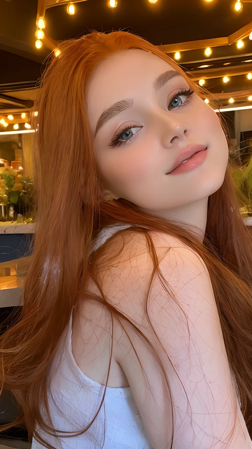 mulher arafed com longos cabelos ruivos e olhos azuis posando para uma foto, pia sadie, Ellie Bamber Fada, Ellie Bamber, Cabelo de gengibre com sardas, foto de perfil headshot, uma jovem ruiva, menina ruiva jovem bonito, Ela tem longos cabelos castanhos alaranjados, com cabelos ruivos, Amouranth, longos cabelos ruivos brilhantes, Redhead Girl