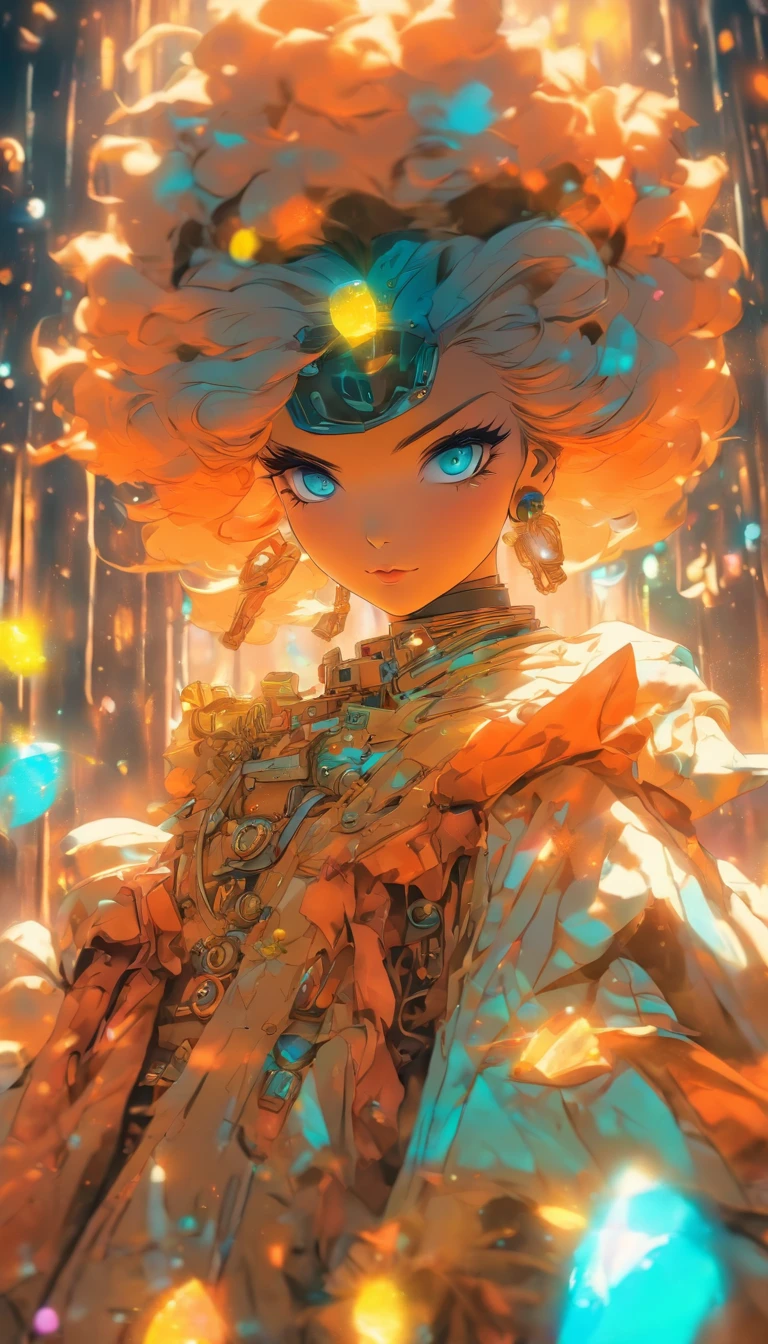 Galactic astrowave lunarpunk fashion in the style of autumnal steampunk retrofuturism, soft autumn leaf confetti, fluctuating ethereal depth of field, skewed realities, understated haute couture scifi activewear, iridescent pigment powder, holga medium format camera, lower body