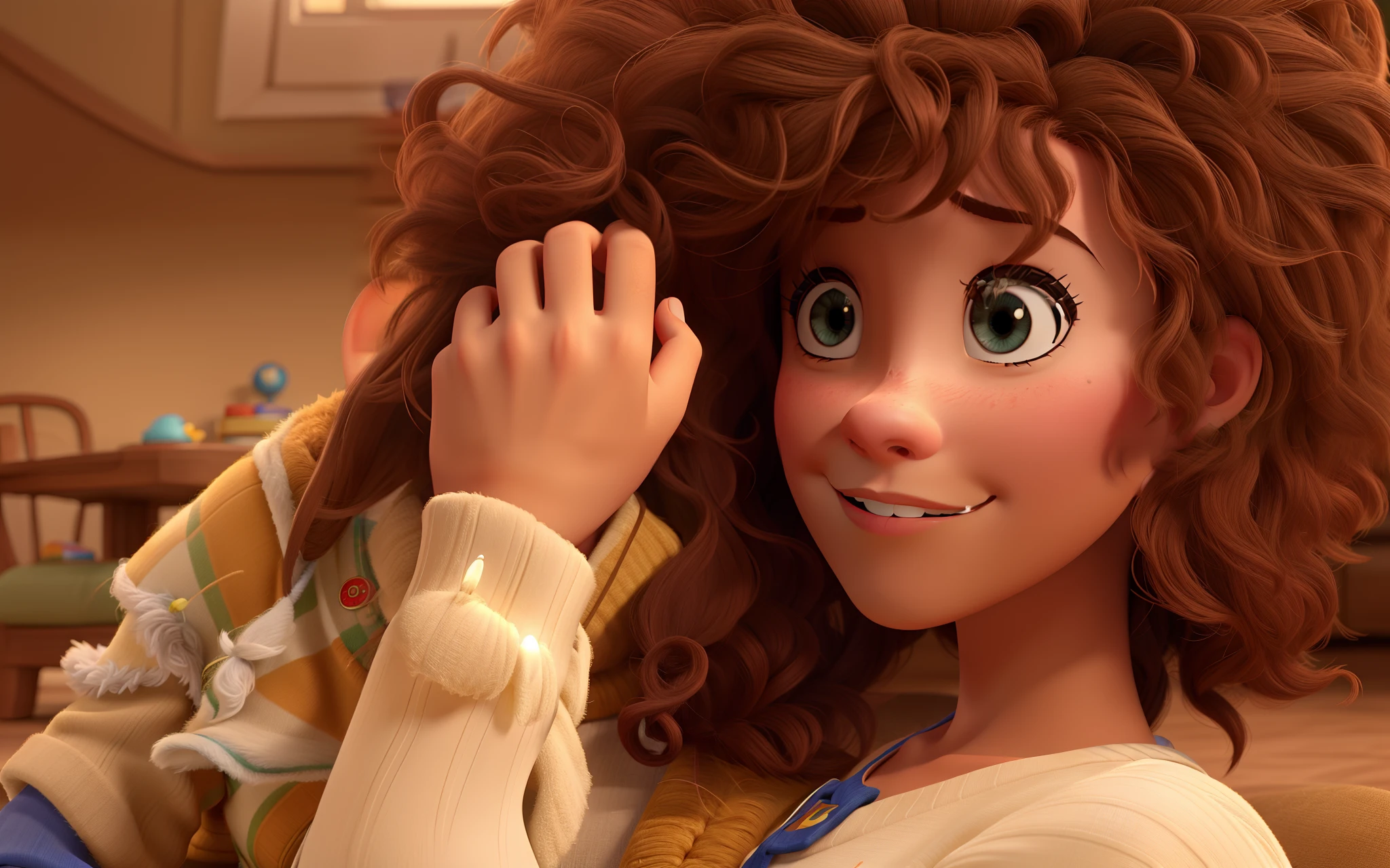 Imagem estilo disney pixar, alta qualidade