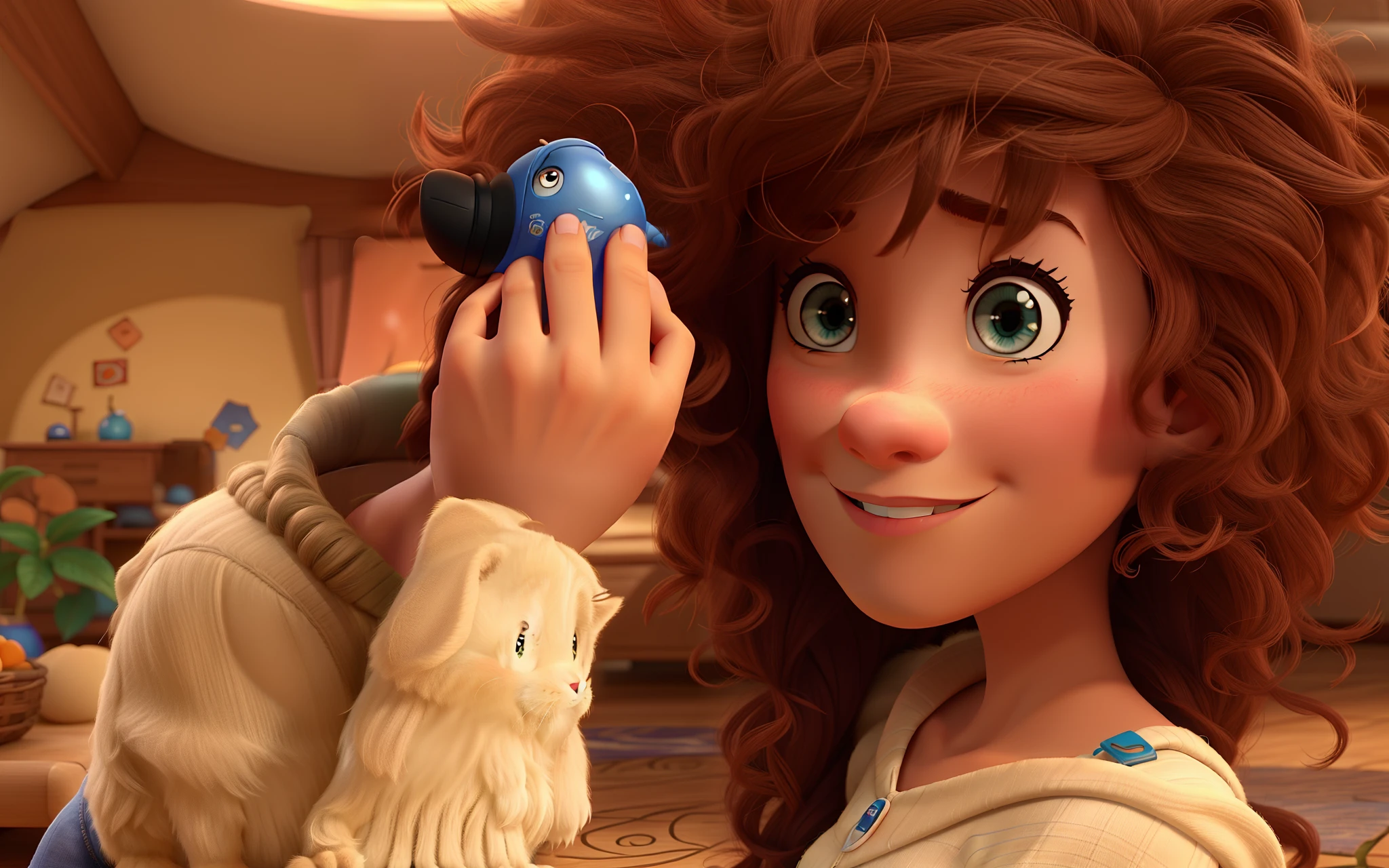 Imagem estilo disney pixar, alta qualidade
