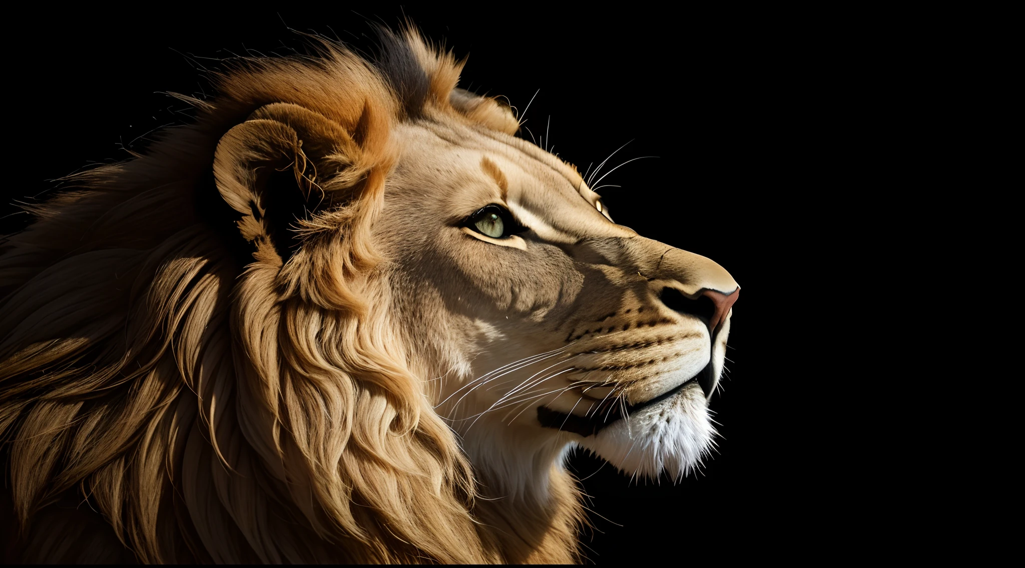Lion, Divine Lion, naturais, Natureza, Natureza, Linda, renderizado, fotorrealista, UltraHD, 4k, texturasdetalhadas, thunders, sombras detalhadas, cores detalhadas, por do sol, sol se pondo, Sunset, Natureza Linda, Great Divine, por do sol, contraste detalhado, contraste realista, alta resolução, cores detalhadas, fogo, eletricidade, divina criatura, 8k, Detailed Realistic,