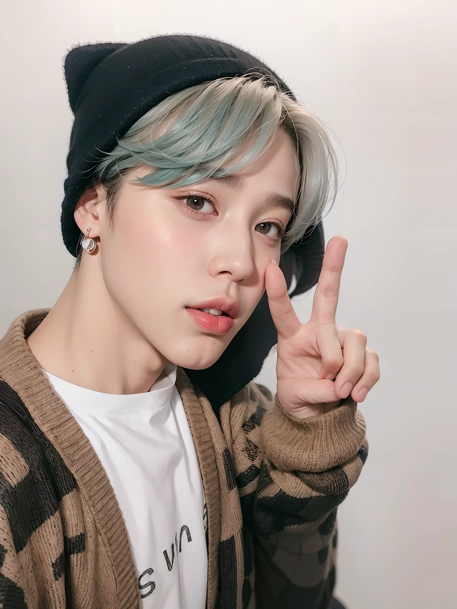 Arafficial image of a boy with a lollipop in his hand, Jimin\Plump lips, Jimin, Parque Jimin, Jimin\'s right eyelid swollen, Rosto Jimin preciso, Kim Doyoung, Jung Jaehyun, Jimin\nariz grego, Cai Xukun, 1 de fevereiro), Hyung Tae, Foto do perfil, ✨🕌🌙