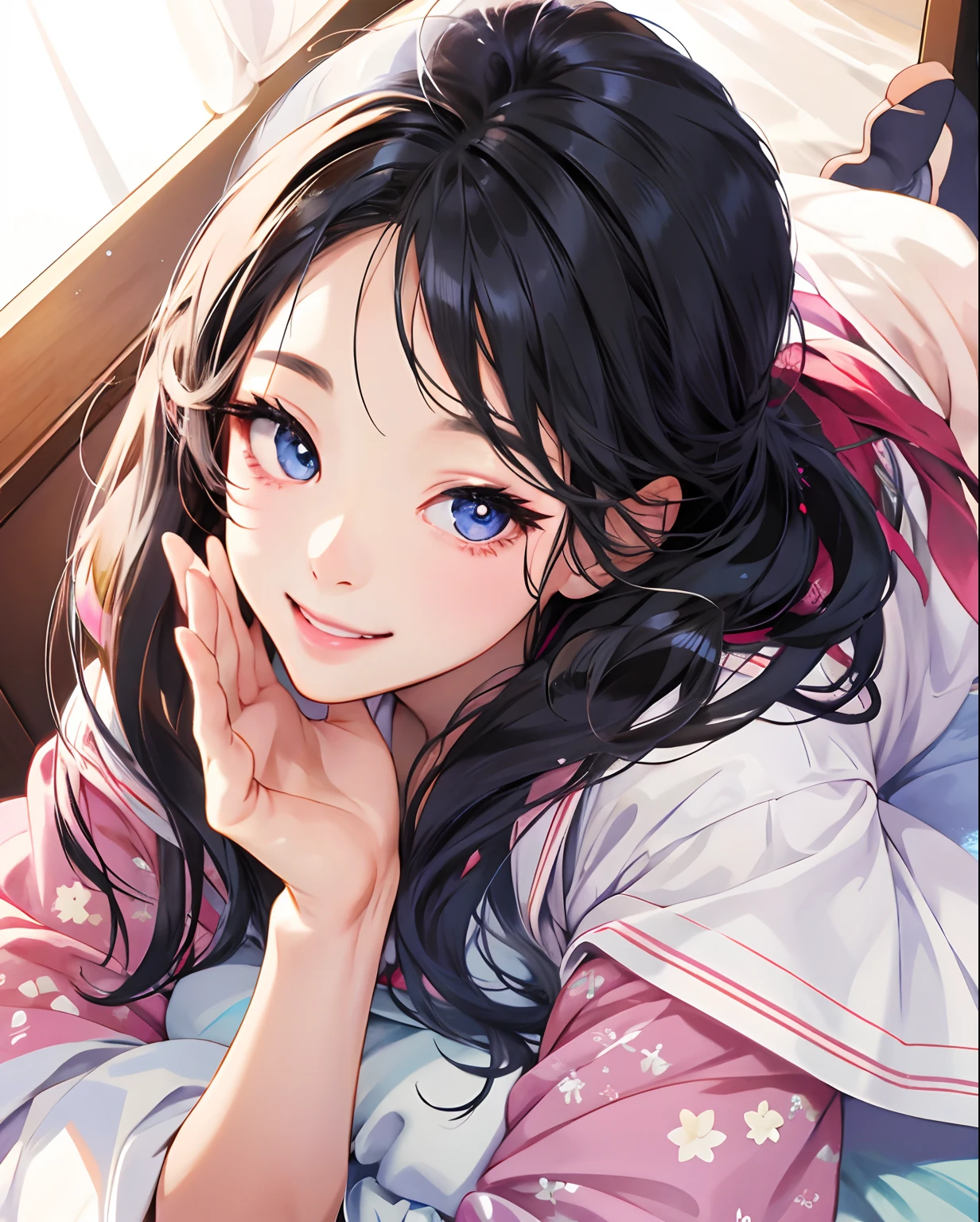 Realistic、Kawaii Girl、Beautie、beautiful
Detailed eyes、Characteristic lashes、Beautie、adolable、
Smiling Beauty