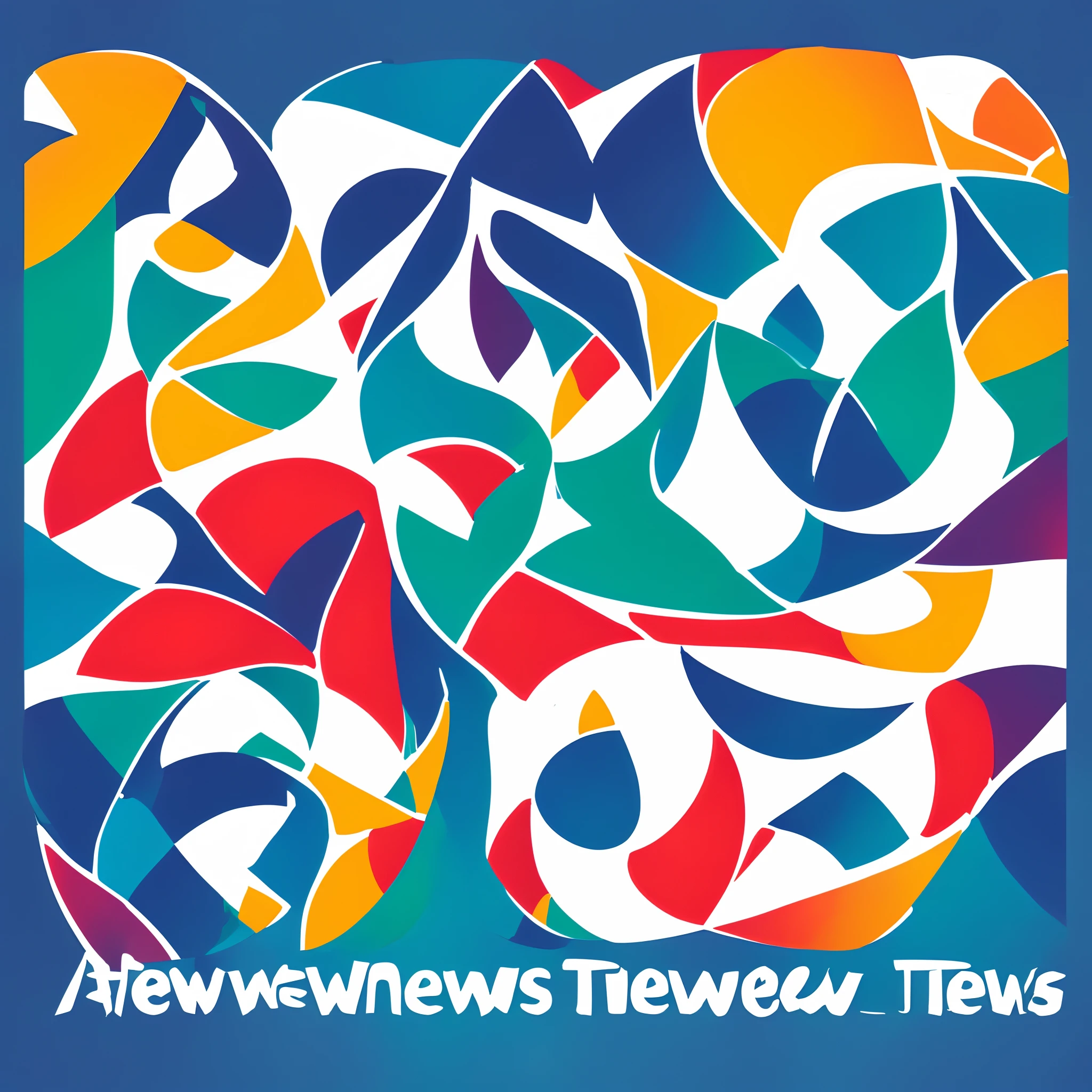 LOGO with name TheNews