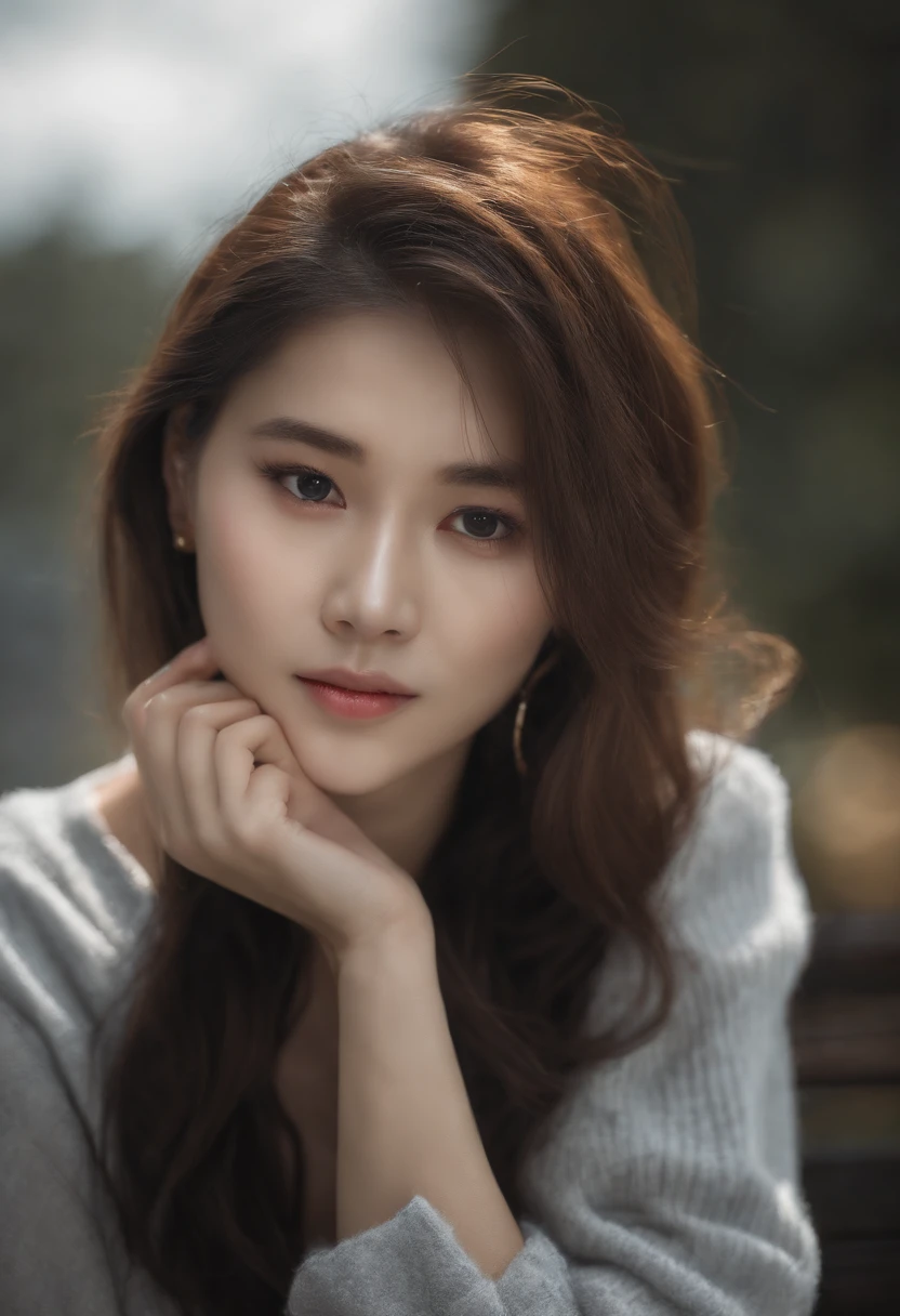 Japanese woman, Chinese girl, best quality, masterpiece, 1girl, Beautiful face, (realistic photo:1.3), rim lighting, (high detail skin:1.2), 8k uhd, dslr, high quality, high resolution, 4k, 8k, Bokeh , absurdres, the best ratio of four fingers and one thumb, (realistic: 1.3), girl 1 cute, (wearing a black hoddie jacket),(white bra), (big breasts), short skirt, ((full body: 1.3)), sexy pose,