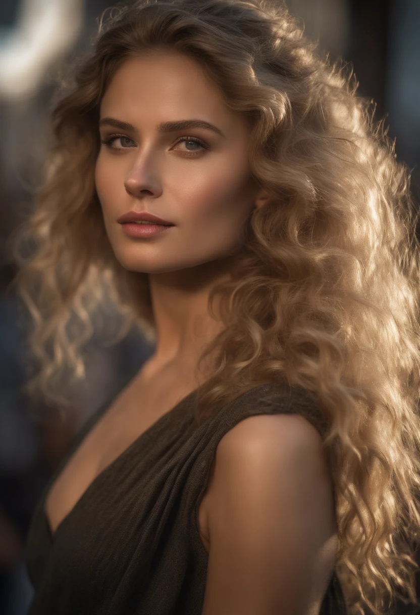 gorgeous woman with very long wavy blonde hair, Detailed seductive eyes, de longues jambes sexy, portant un short minuscule, un t-shirt, ((detailed facial features)), (finely detailed skin), pale skinned, realistic skin texture, Extreme skin details, (pores: 0.1), Beautiful Unblurred Futuristic Cyberpunk City Background, best quality masterpiece, photoreallistic, Hyperrealistic, detailded, 8k, HDR, (couleur douce: 1.2), faible profondeur de champ, broad light, high contrast, backlight, bloom, Bright sparks, aberration chromatique, mise au point nette, photo couleur RAW