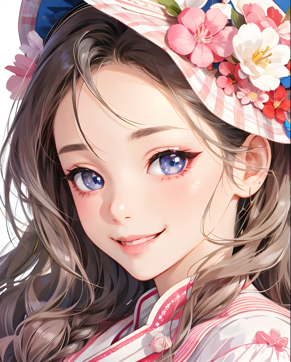 Realistic、Kawaii Girl、Beautie、beautiful
Detailed eyes、Characteristic lashes、Beautie、adolable、
Smiling Beauty