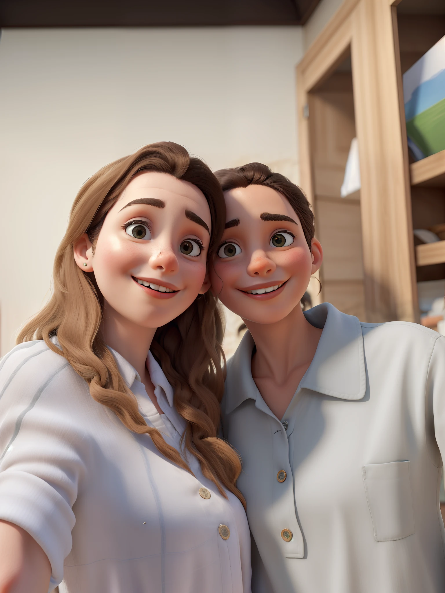 Obra-prima, de melhor qualidade, Of two excited sisters
