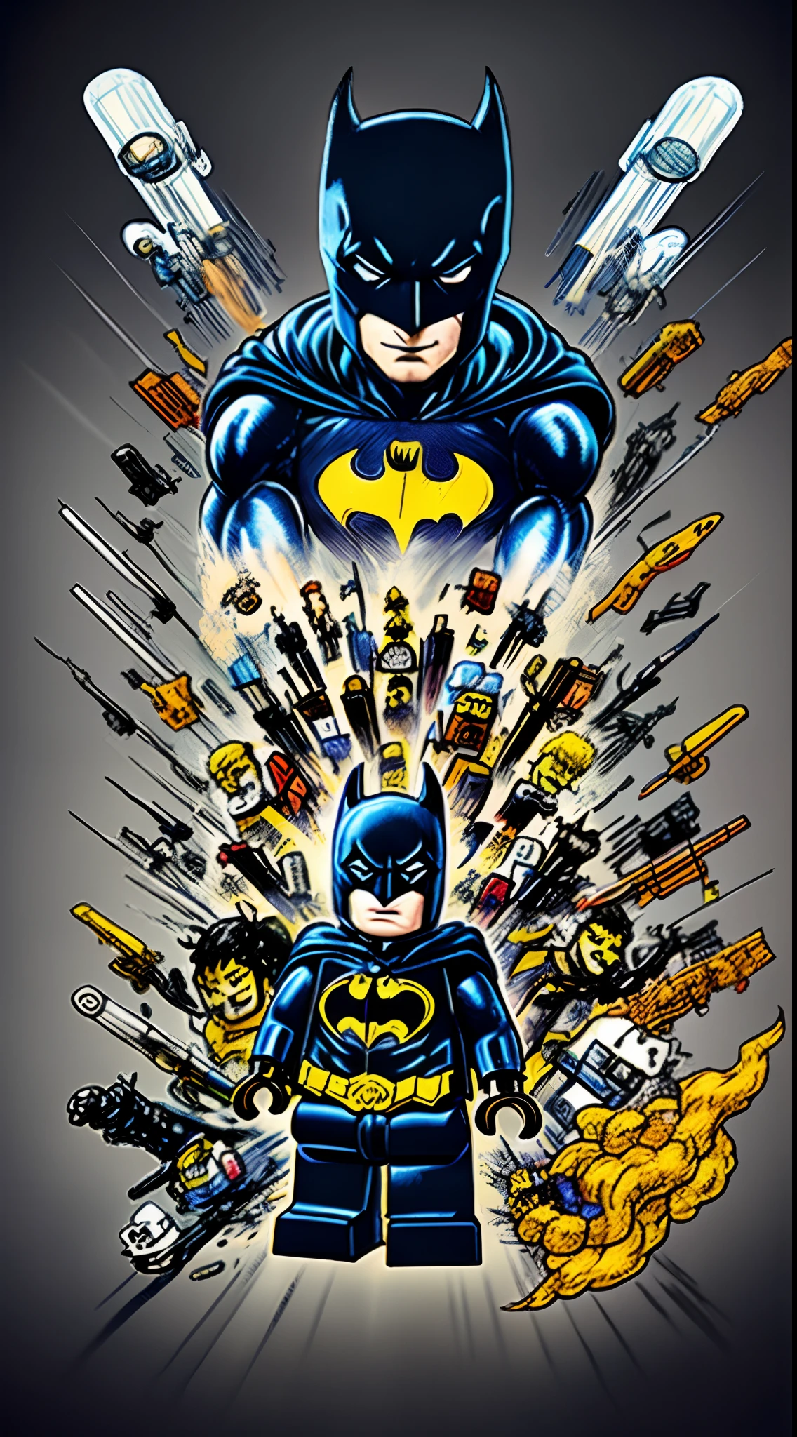 batman、LEGO