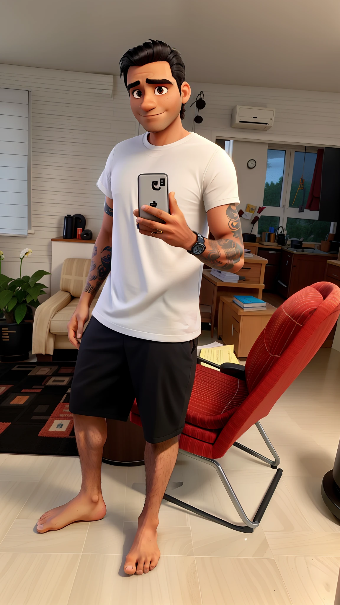 homem cabelo preto 34 anos