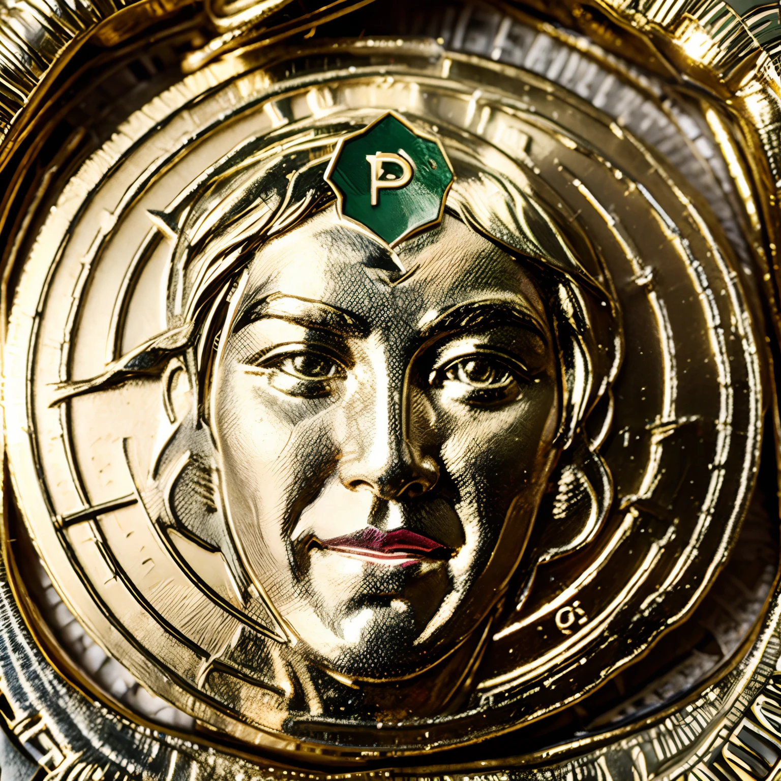 Moeda bitcoin floresta