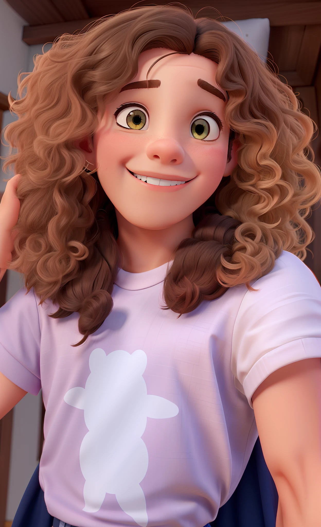 um estilo disney pixa, alta qualidade melhor imagem