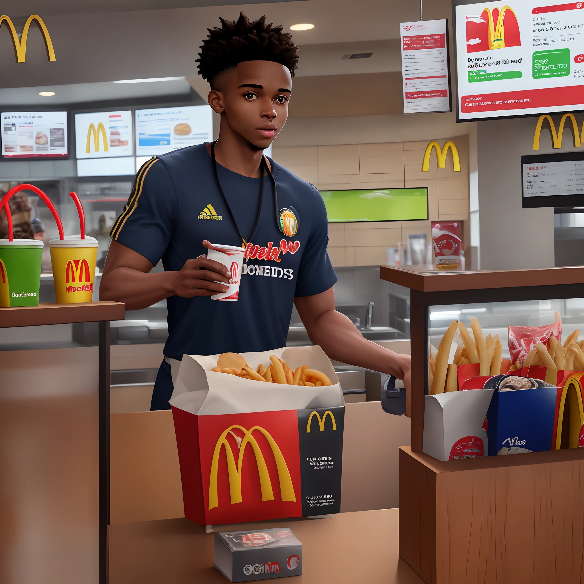 shai gilgeous alexander working at mcdonald’s