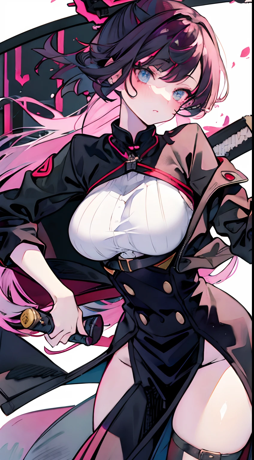 really hot waifu that would definetely kill you but she doesn't because she had a bad past and actually loves you