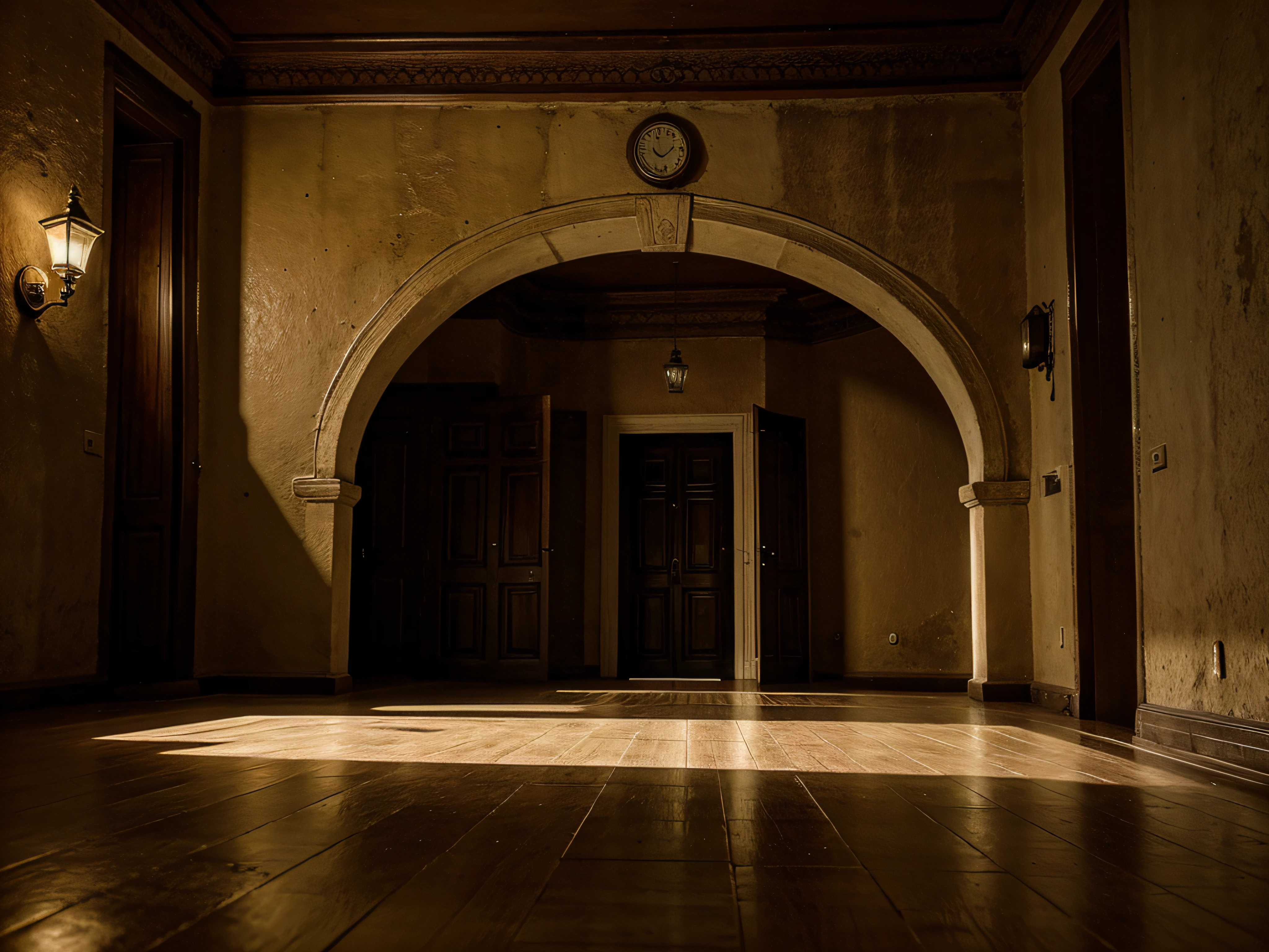 Sala escura, Luz apagada, Monstros, suspense