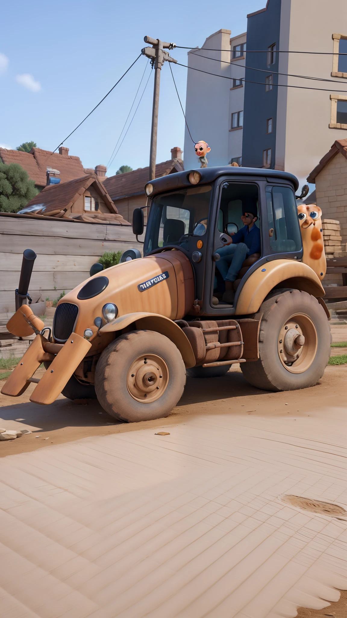 Masterpiece, best quality, pixar style
