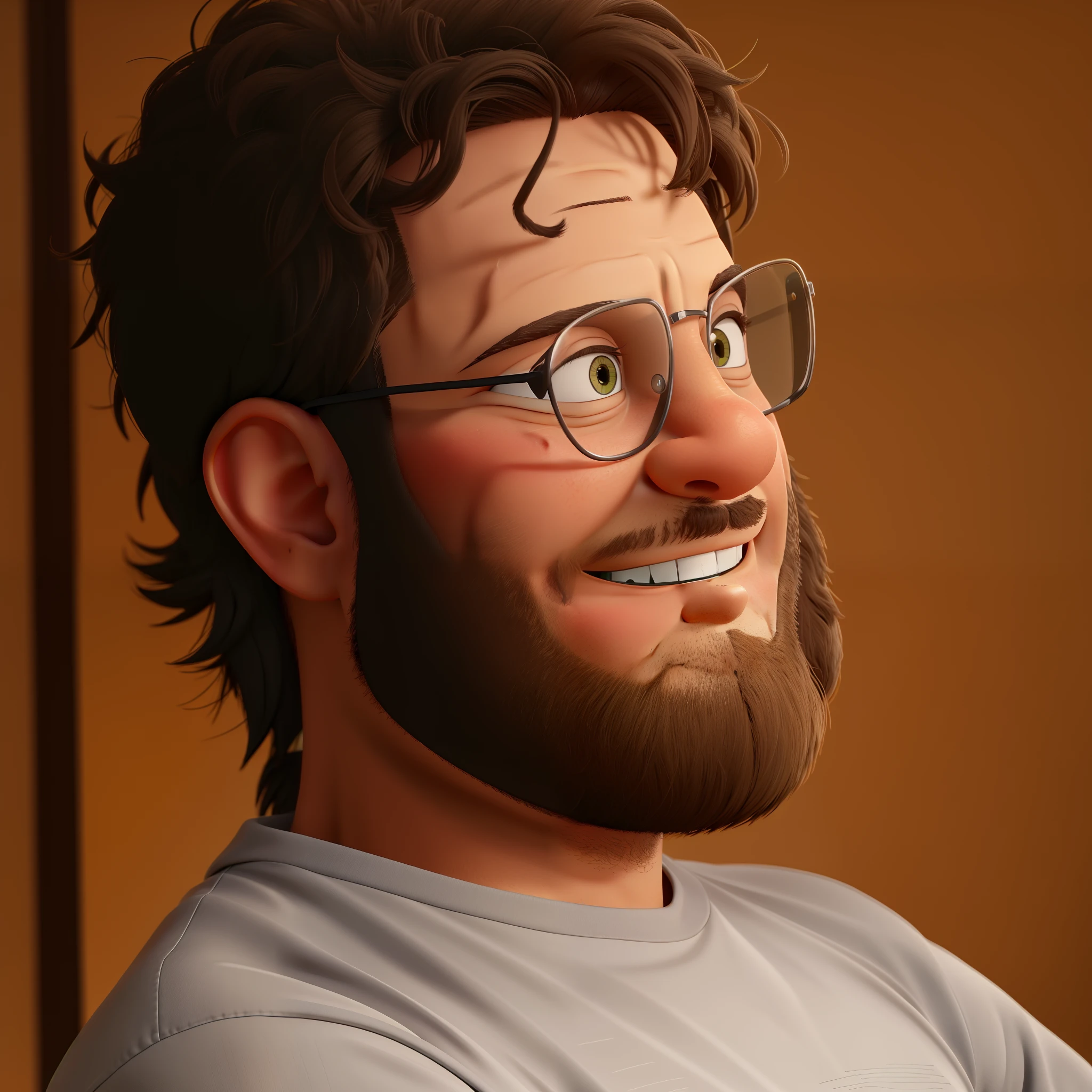homem, sorrindo de olhos fechados, maior qualidade, melhor qualidade, full HD
