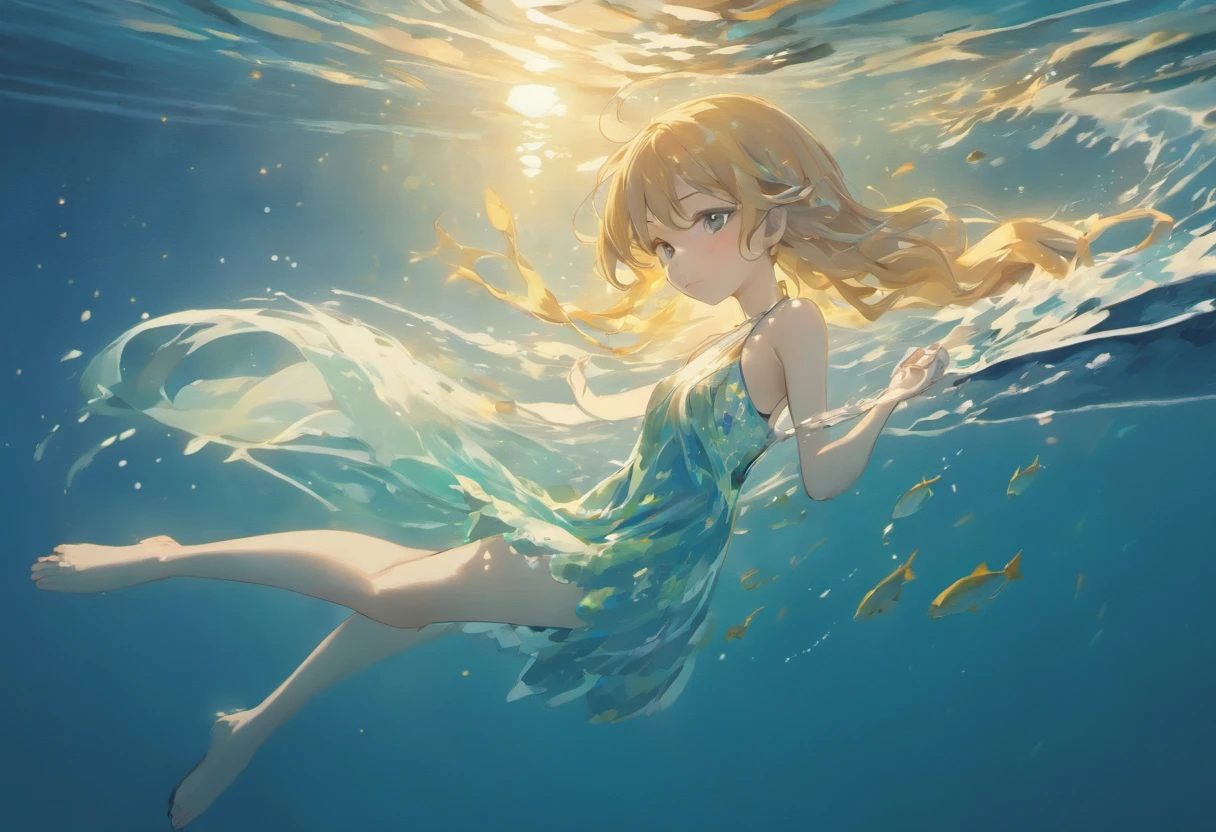 (best quality,4k,8k,highres,masterpiece:1.2),ultra-detailed,(realistic,photorealistic,photo-realistic:1.37),long floating hair,nightgown,flat_chested,petite,swimming deep water,barefeet,soft breeze,moonlit ocean,calm and serene,surreal reflections,ethereal beauty,dim lighting,subtle hues,gentle ripples,tranquil atmosphere,serene expression,peaceful tranquility,graceful movements,endless depths,whispering waves,captivating stillness,dreamlike atmosphere,pool of shimmering moonlight,mesmerizing presence,submerged tranquility,vibrant underwater life,deep-sea exploration,hidden mysteries,submerged dreams,serenity of the depths,majestic elegance