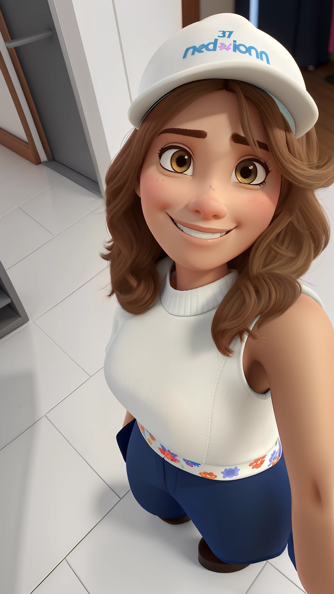 Crie uma mulher estilo Pixar 3d