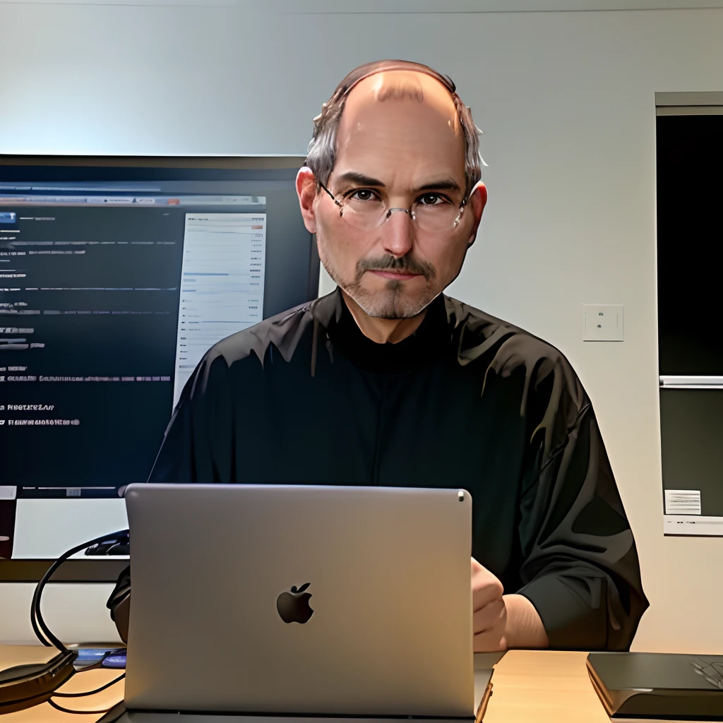steve jobs sedang berpidato