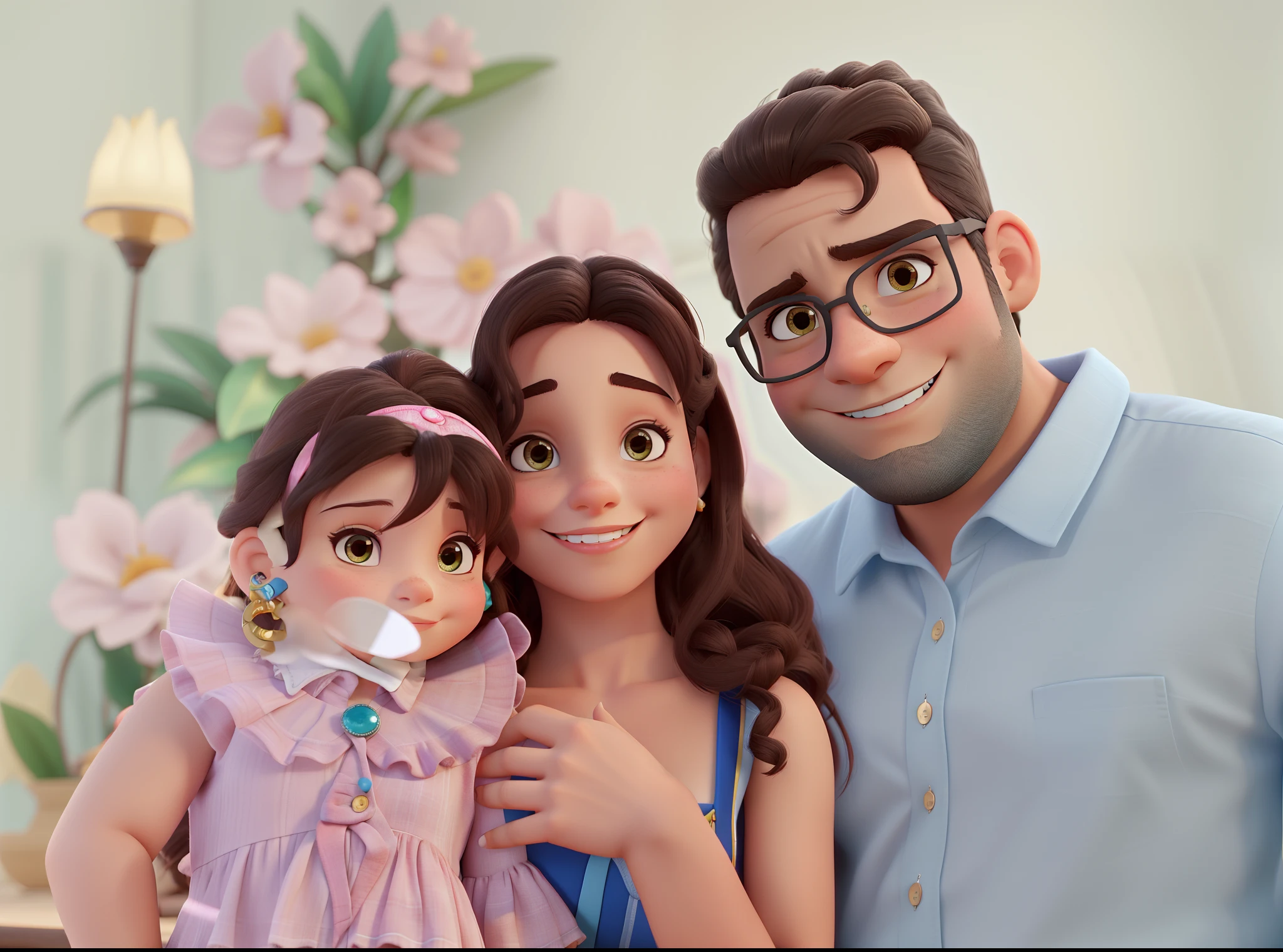 Menina ,mulher e homen estilo Disney, alta qualidade, melhor qualidade