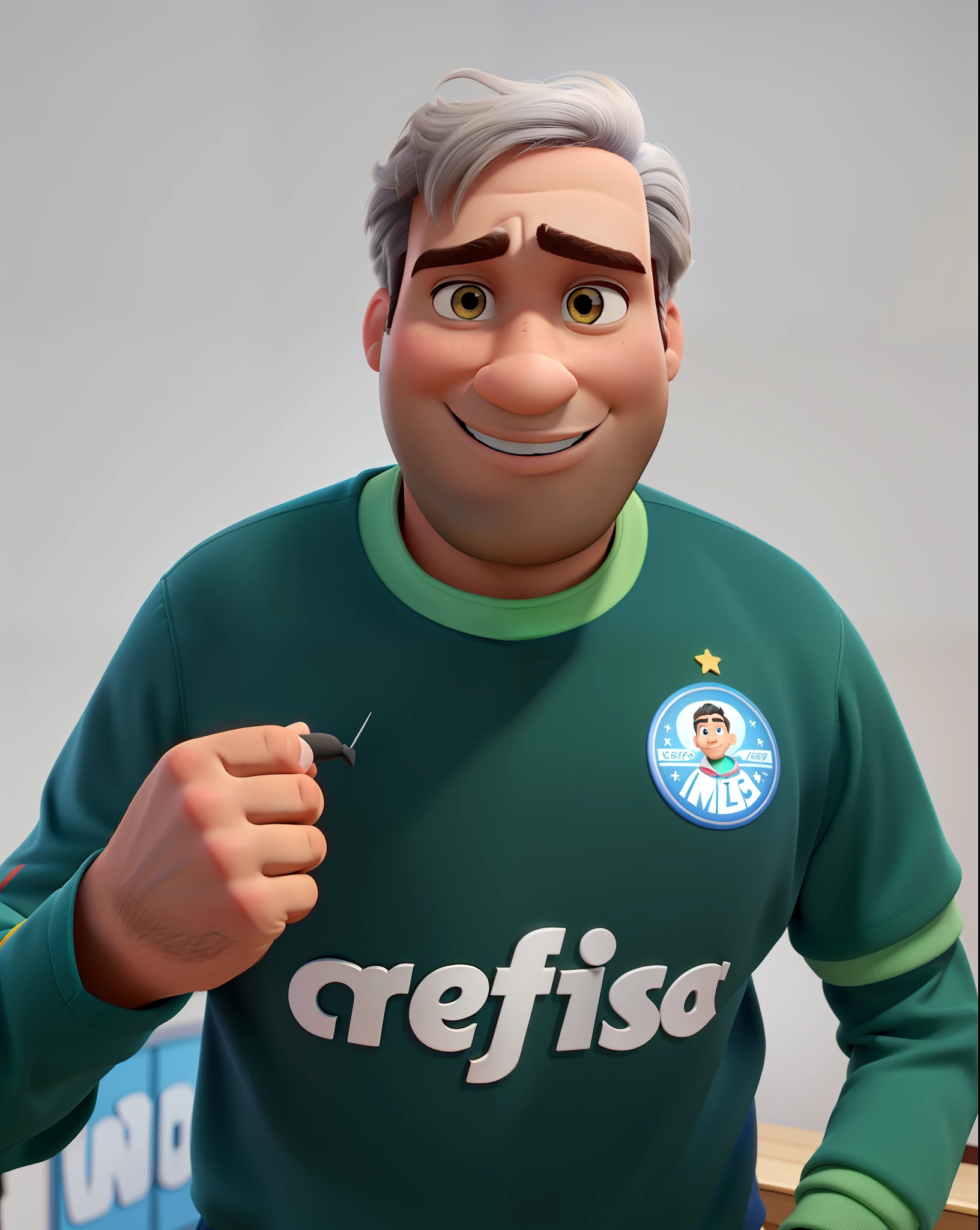 Um homem estilo Disney pixar, alta qualidade, melhor qualidade