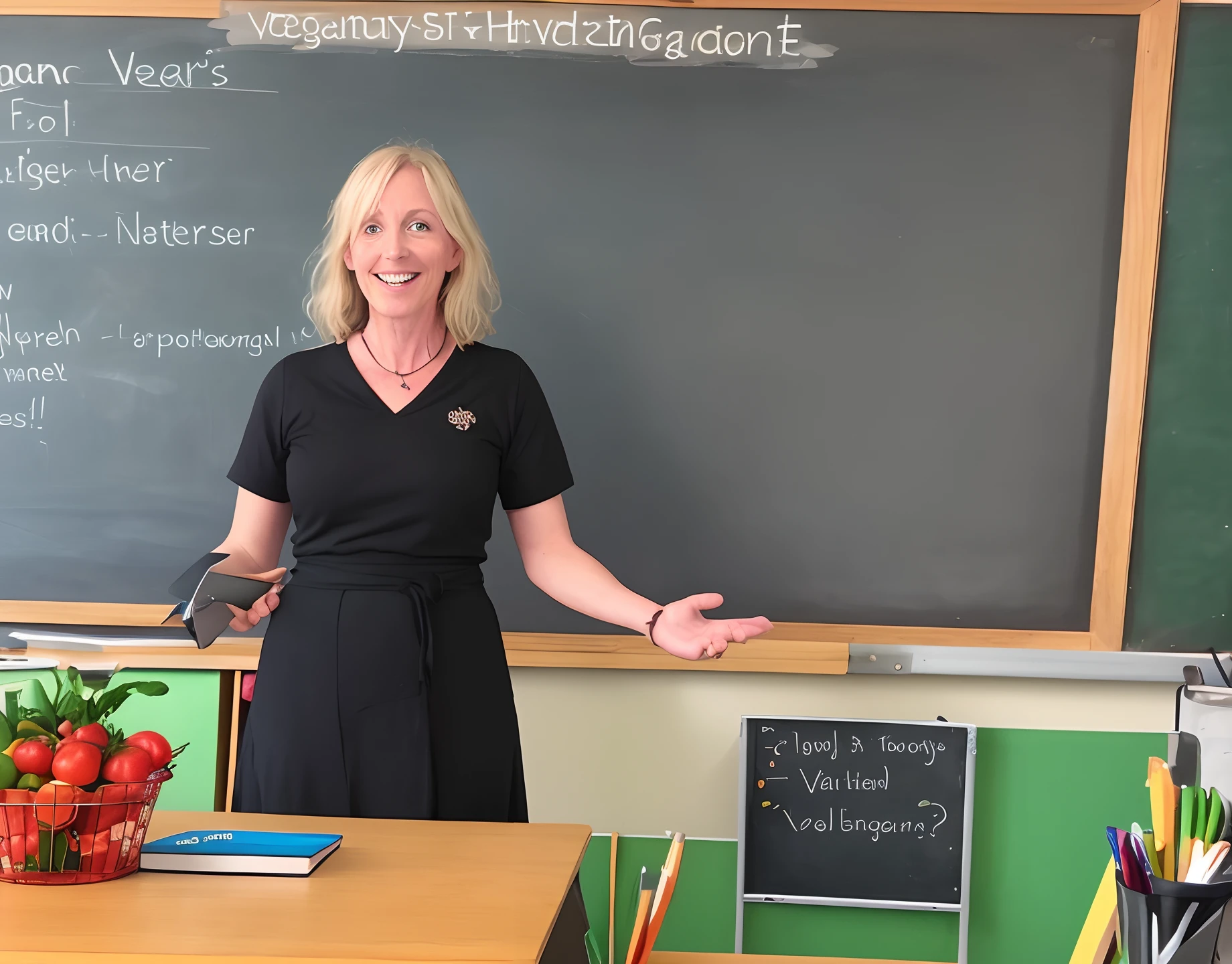 That vegan teacher