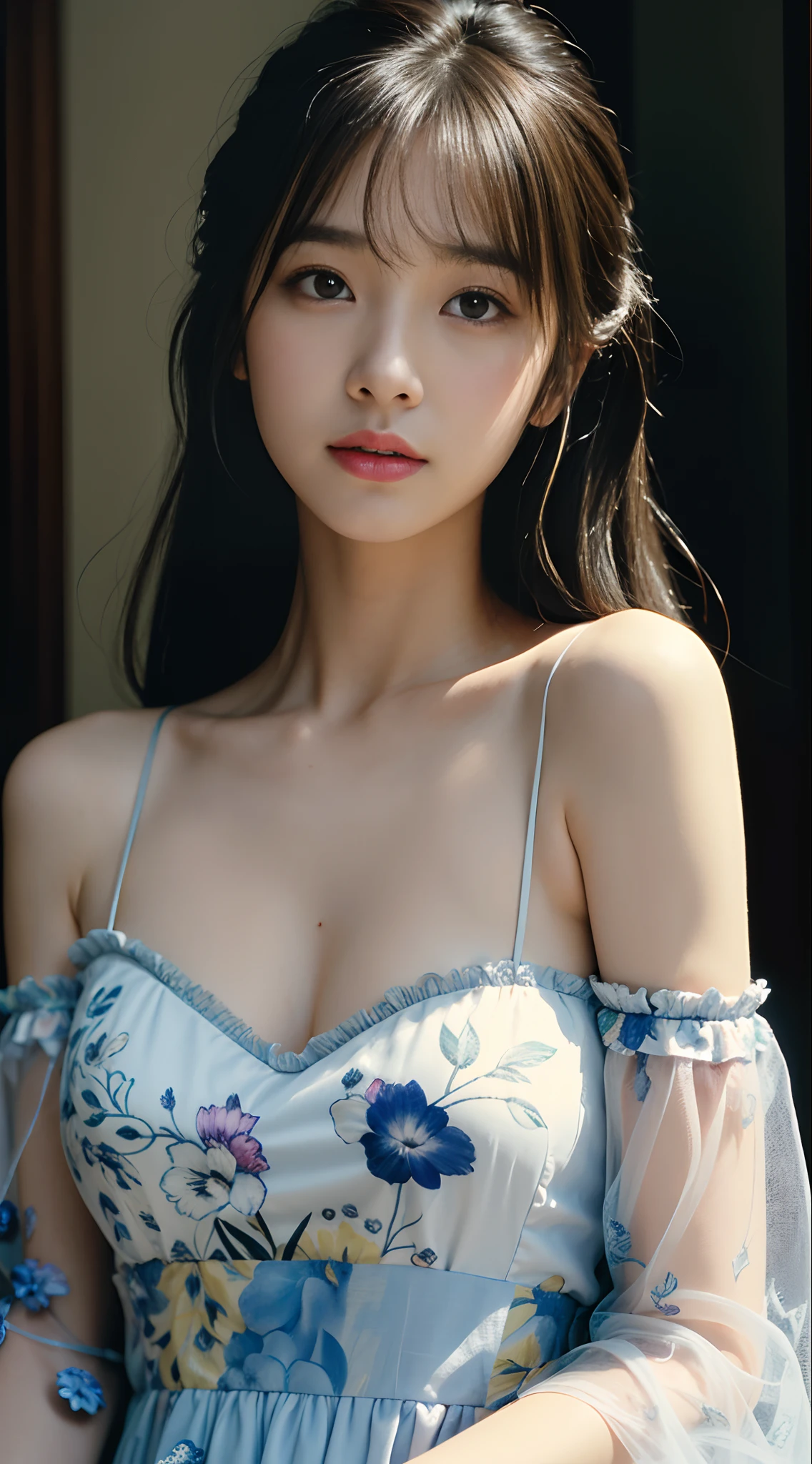 Japanese and Korean model,Japanese and Korean beauties,Large breasts,Sexy lingerie panties,(Girl in the garden), (Beautiful detailed eyes,beautiful detailed lips,Extremely detailed eyes and face,long eyelasher),Underwear model,FASHION UNDERWEAR,Photorealistic:1.37,Ultra-detailed,professional,sportrait,Vivid colors,Studio lighting,soft pastel tones,Bokeh