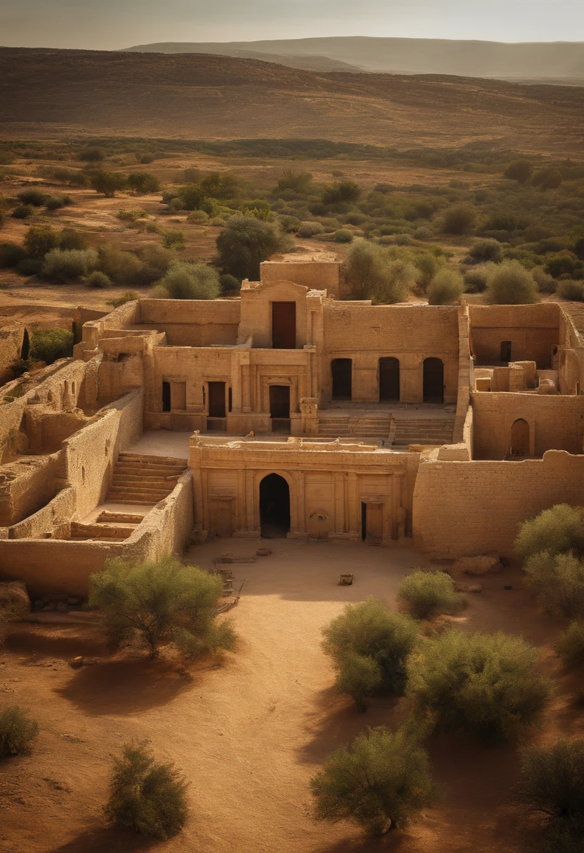 foto uktra realista detalhada4k, 8k, 12, Prodigal Son Biblical Character Location Ancient City of Israel