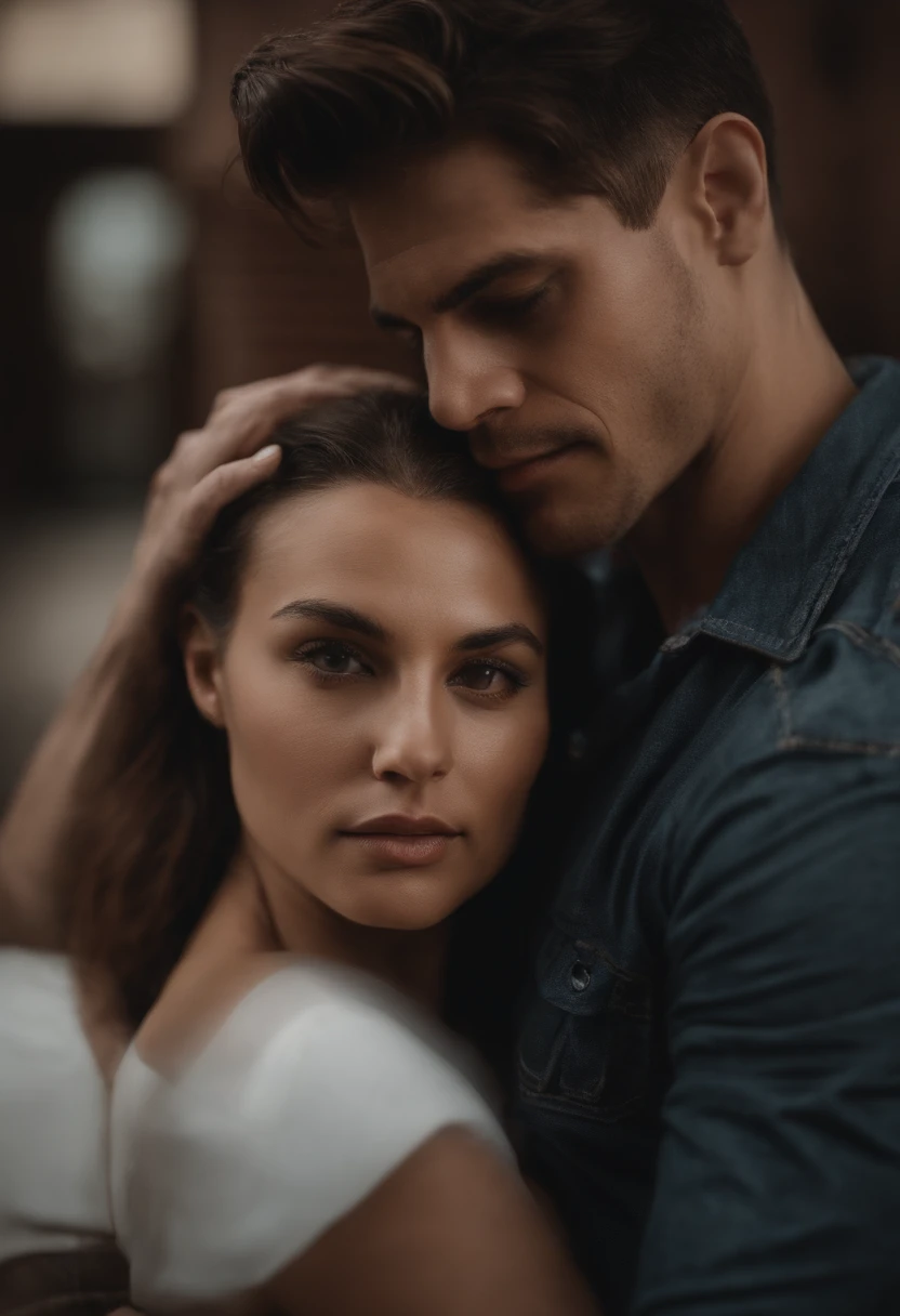 Um lobisomem se destransforma em uma bela noite de lua cheia, enquanto a aldeia assiste, and his human girlfriend frees him from the curse.