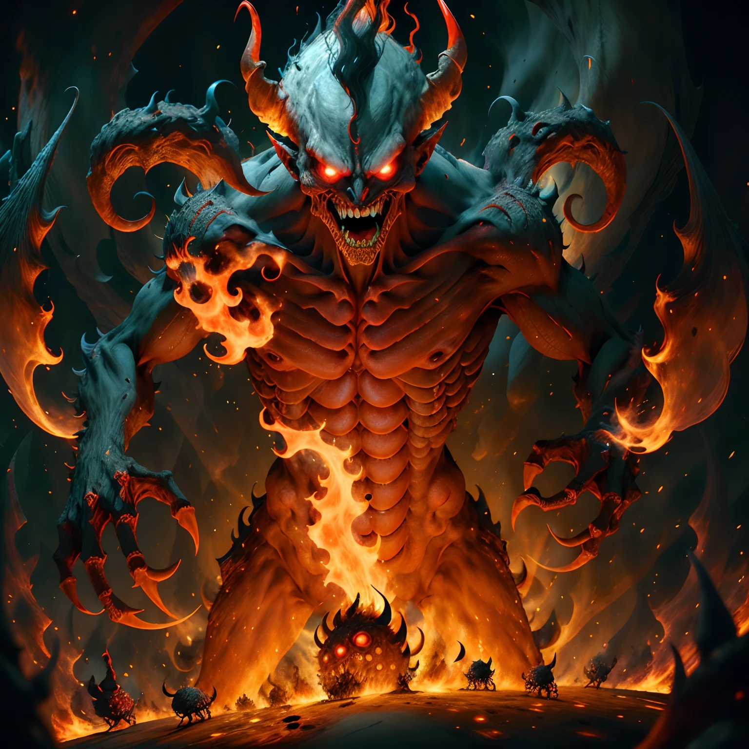 NSFW, Female, large body, masculine dragon, maroon scales, lava, close up, intimidating, muscular, vagina, heavy large breasts, heavyweight, smooth detailed scales, sex, hung penis, extreme cum inflation