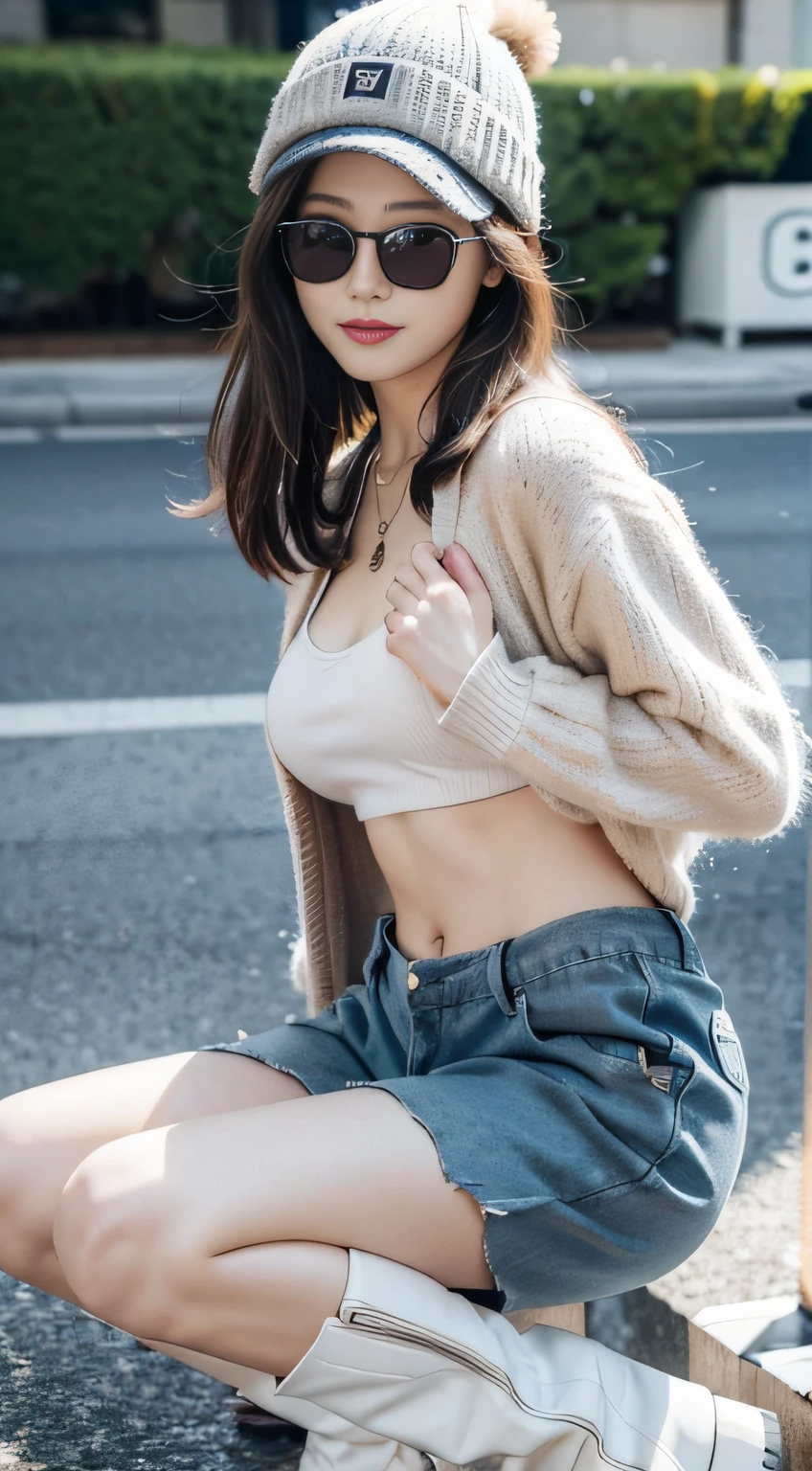 (((best image quality、highest quality、At 32K、ticker、Raw photo 1.2、very clear image、very clear image quality、realistic 1.3、super photographic，highest quality、CG unity 32k wallpaper, highest quality, High resolution:1.2)))、Beautiful 20s shoulder length sweater，lace pantyhose, white top and bottom underwear, random color，long sweater，climax、climax、my pussy feels good、Raw photo with both close your eyes, cute face、body、Esbian、1 camisole、look up、plus size model、Feeling ecstasy、close your eyes、Deep sorrow、sad、Please look up at the sky、open your mouth、scream、 written boundary depth，real light，ray tracing，OC renderer，UE5 renderer，works of masters，correct anatomy、I feel very、ride a bike 1.4、I feel it in the saddle