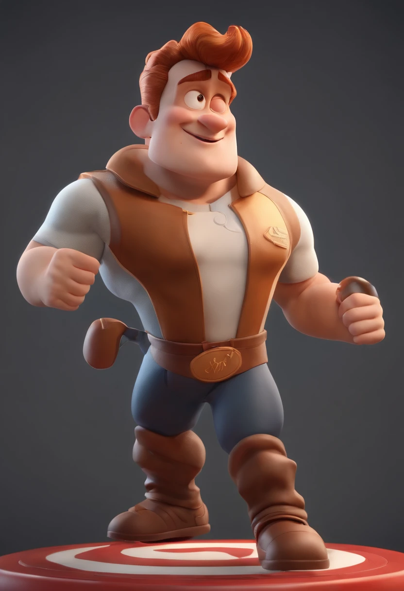 Personagem de desenho animado de uma personal trainer loira de olhos azuis ensinando em uma academia, um personagem animado, Caractere estilizado, animation style rendering, 3D estilizado, Arnold Maya render, 3d stylized rendering, toon render keyshot, Personagem 3D, Personagem 3D, 3d rendering stylized, 3 d character render, personagem de desenho animado, Personagem de close up, Pose de personagem, (Estilo Pixar) (master part:1.2) (Bokeh) (best quality) (pele detalhada) (textura detalhada) (8k) (argila) (Cinematic lighting) (foco nítido，standing and hollows out the upper body