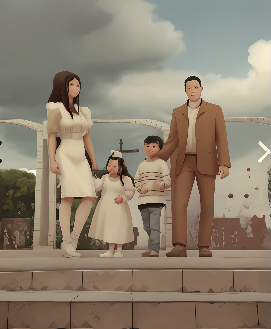 Overcoming with Love: junto, faced challenges and overcame obstacles, strengthening the family bond.