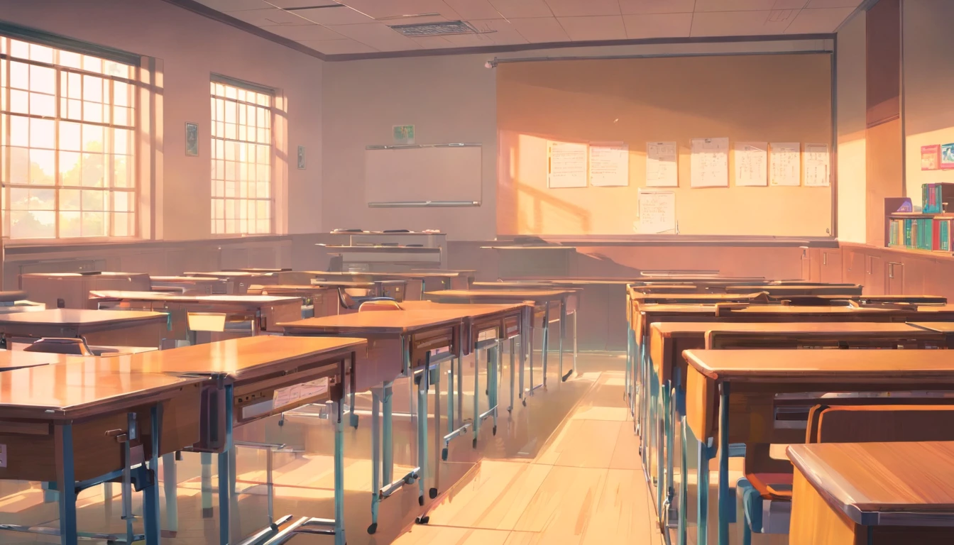 (best qualtiy:1.2),Empty university classrooms
