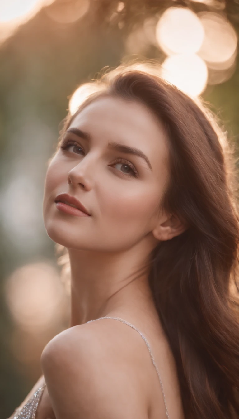 Beautiful young lady with armpit hair