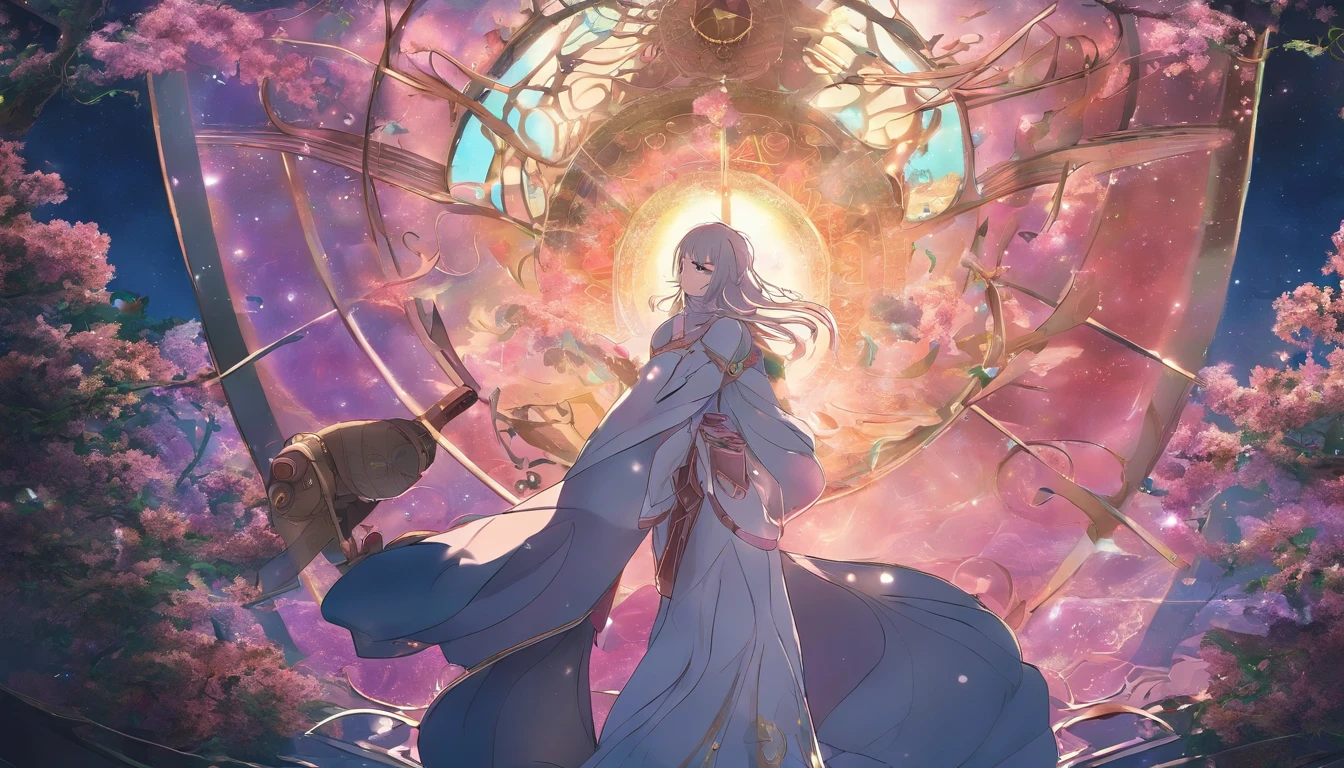 Anime Girl in space with text stop overthiking, dreamy psychedelic anime, esmagador, Elogio Artstyle, aesthetic award winning anime, Arte no estilo de Guweiz, arte em alta de anime, Transbordando, portrait anime space cadet girl, anime asthetic, anime inspiration, Arrogante, pixiv trending, anime aesthetic, ( ( Makoto Shinkai ) )