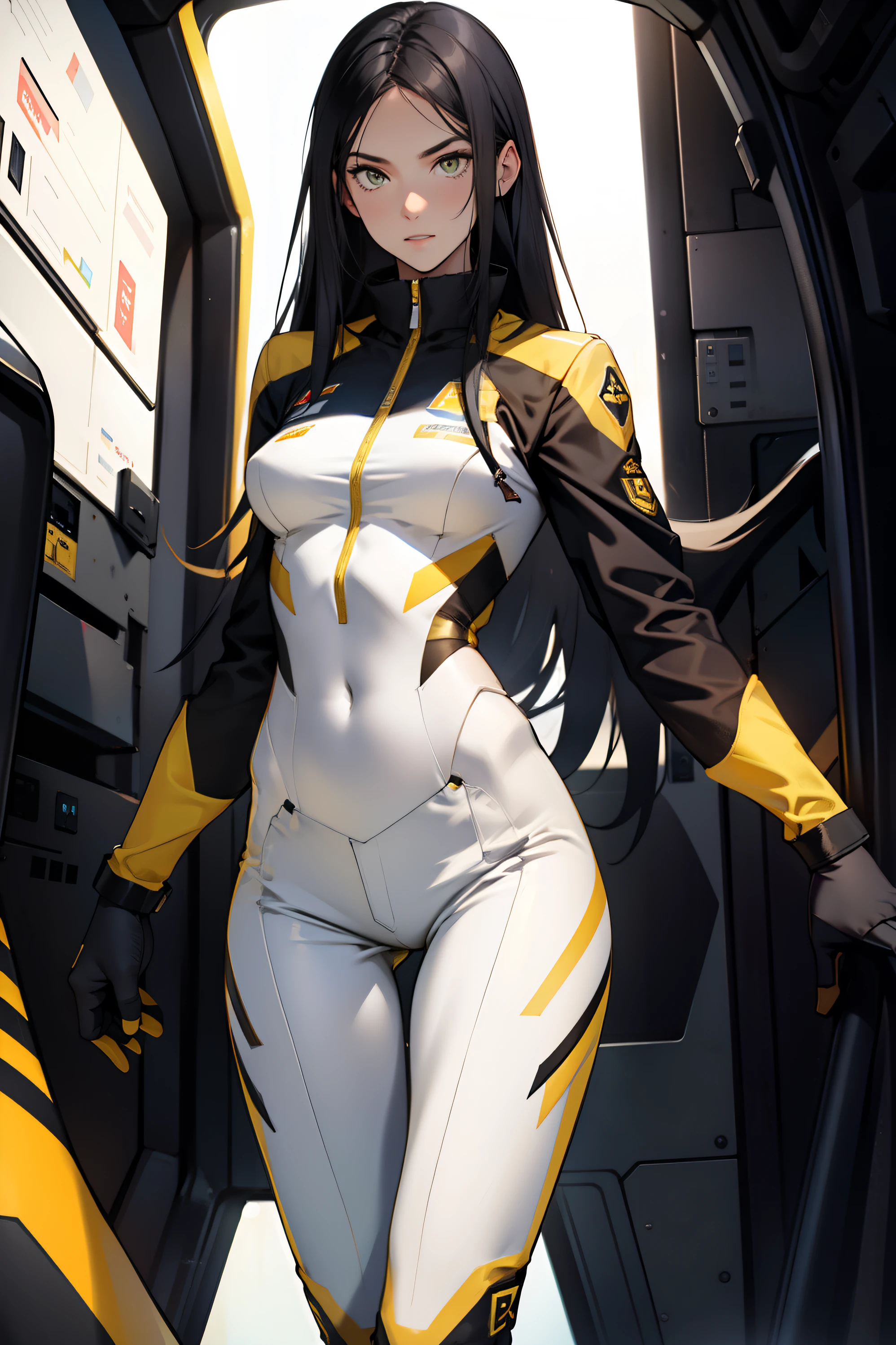 yellow uniform, yellow pants, yellow shorts