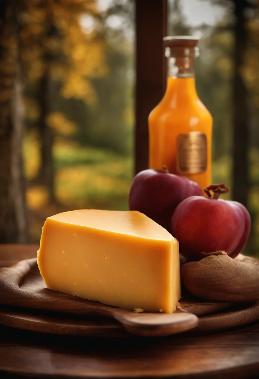 Top quality melted cheddar cheese
