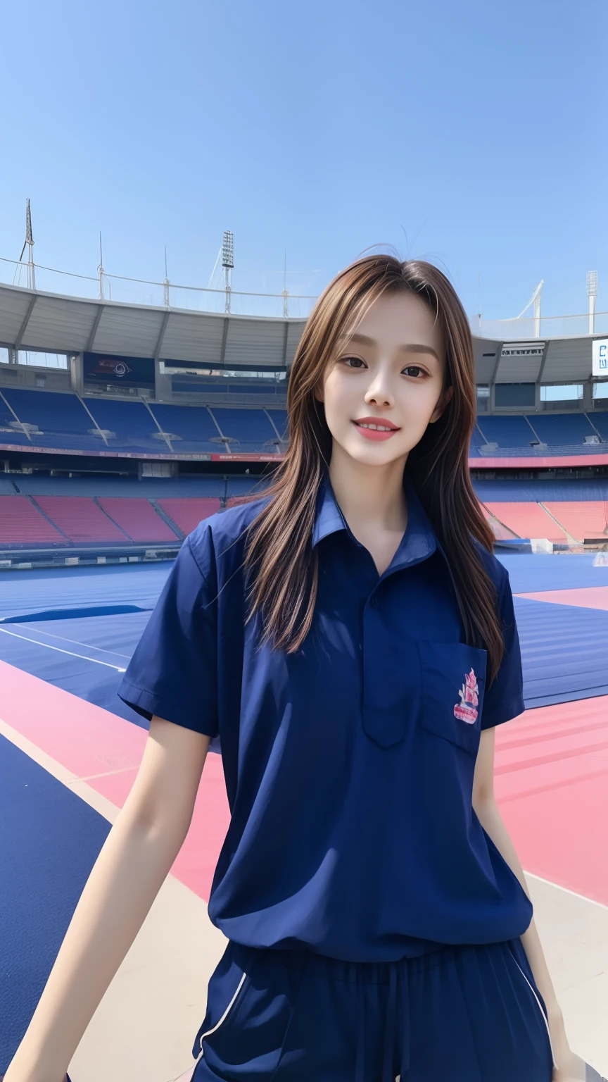 ((Perfect Anatomy:1.3)、(Complete Hand:1.3)、(Full Finger:1.3)、Realistic、RAW Photos、Tabletop、highest quality、High resolution、Delicate and beautiful、Perfect Face、Beautiful details、Fair skin、Real human skin、pores、((Thin legs))、(Black Hair):1.2), 8k, 12才のFull nudityの女の子, 85mm,公式AR RAW Photos, スーパースリムなスレンダーbeautiful girl, (Navy blue short skirt、下Half BodyFull nudity、Short sleeveの白シャツ、Show me your ears、Naked girls photoshoot、Full nudity, Cute face, close, Half Body, It was a race, Gardenia, beautiful girl, , Thighs, Short sleeve, Station platform、 Looking at the audience, No makeup, (Big smile), Film Grain, chromatic aberration, Sharp focus, Face Light, Bright lighting, 10 generations, Detailed face, Background blur, (Dark red tie:1.1)、((((((12-year-old girl))))))、((((((12才のFull nudity女子高生)))))、Narrow waist、Embarrassing pose、Shy and nervous girl、 Sad face
