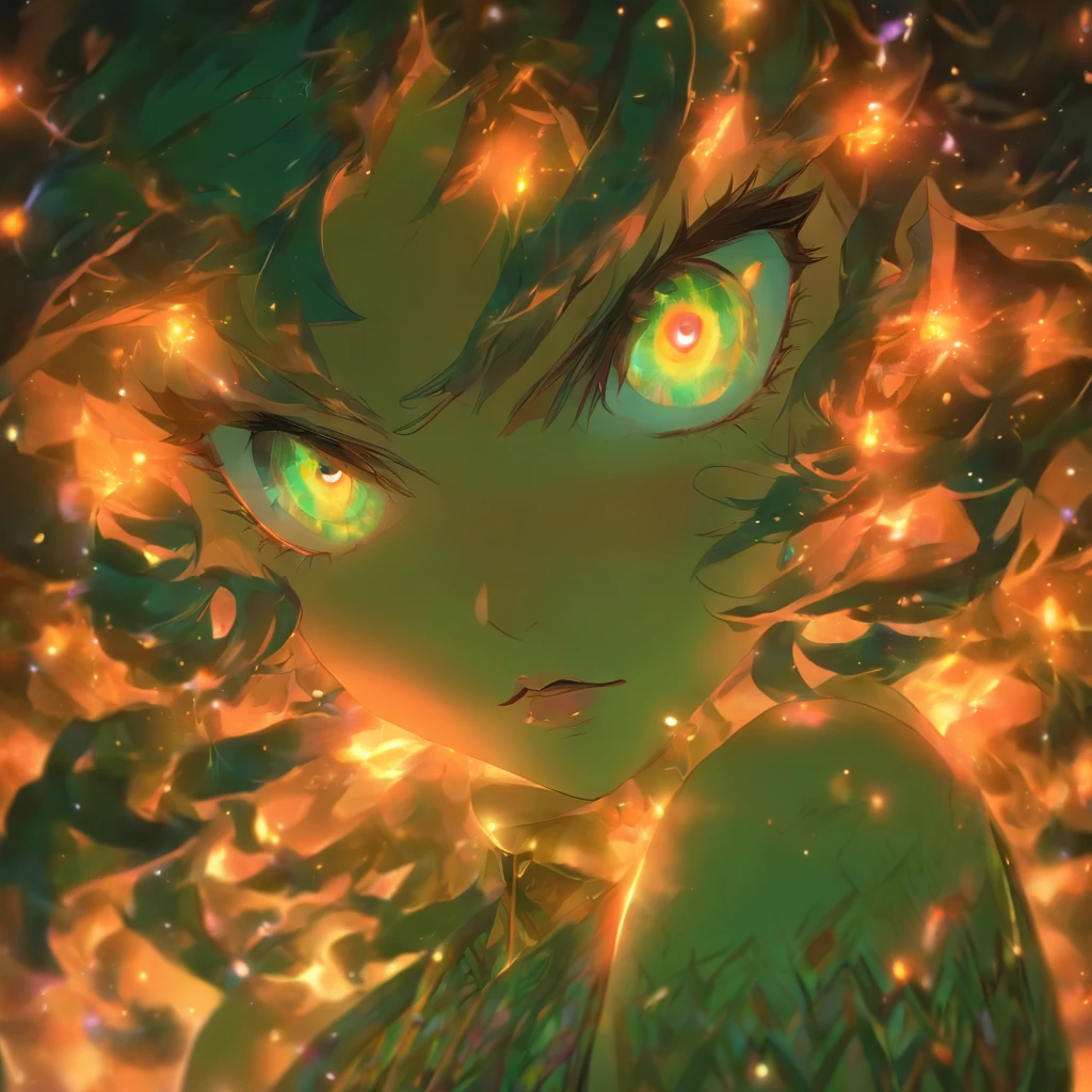 "(best quality,ultra-detalhado), pale-skinned female:1.1, belos olhos detalhados, olhos dourados, olhos malvados, beautiful detailed lips, cabelos brancos, cabelo curto, traje estilo bruxa rpg, Not very strong appearance, postura confiante,mystical forest background, foco nítido, vivid colors"