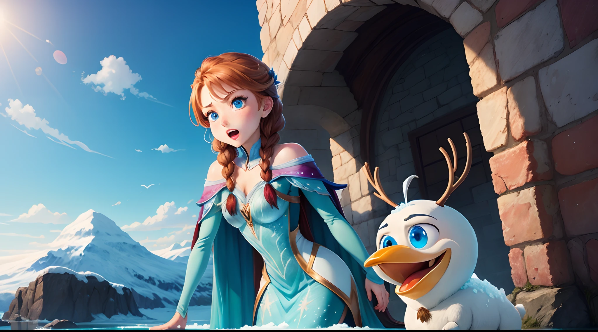 Anime frozen