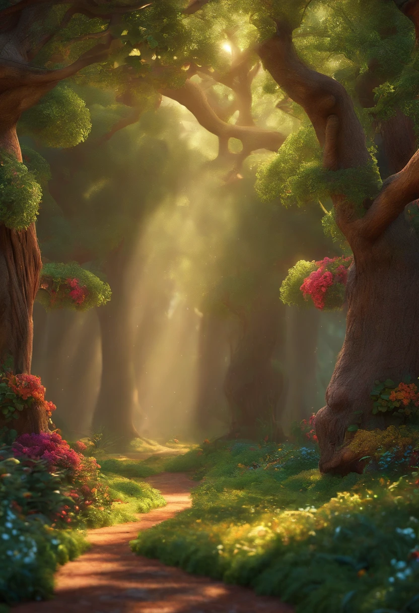 Tree Animation, Pixar, ....3d, Cartaz Disney