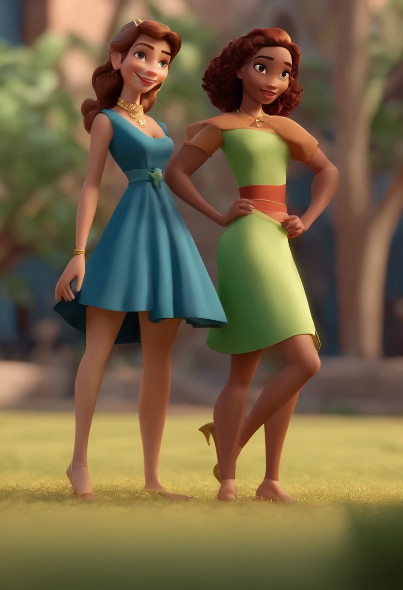 personagem de desenho animado de uma jovem de 24 anos, com pele clara, cabelos castanhos liso como a personagem jasmine, cabelo solto sobre os ombros, com um vestido vermelho, animation character, Caractere estilizado, Antecedentes de uma Academia de Artes Marciais, animation style rendering, 3d estilizado, Arnold Maya render, 3d stylized rendering, toon render keyshot, Personagem 3D, Personagem 3D, stylized 3d rendering, 3D character rendering, personagem de desenho animado, Personagem de close up, Pose do personagem, (Estilo Pixar) (master part:1.2) (Bokeh) (melhor qualidade) (pele detalhada) (textura detalhada) (8k) (argila) (Cinematic lighting) (foco nítido)