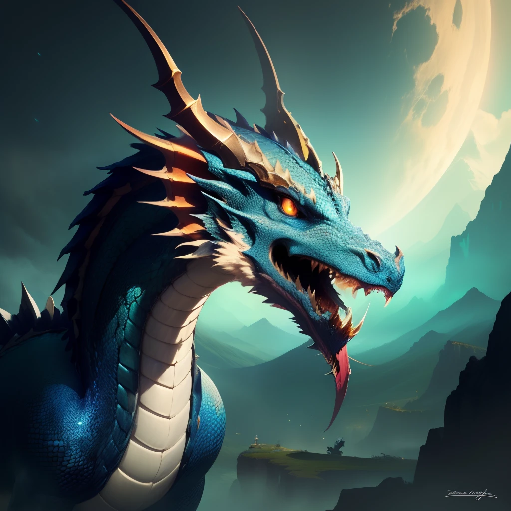 Dragon exotique